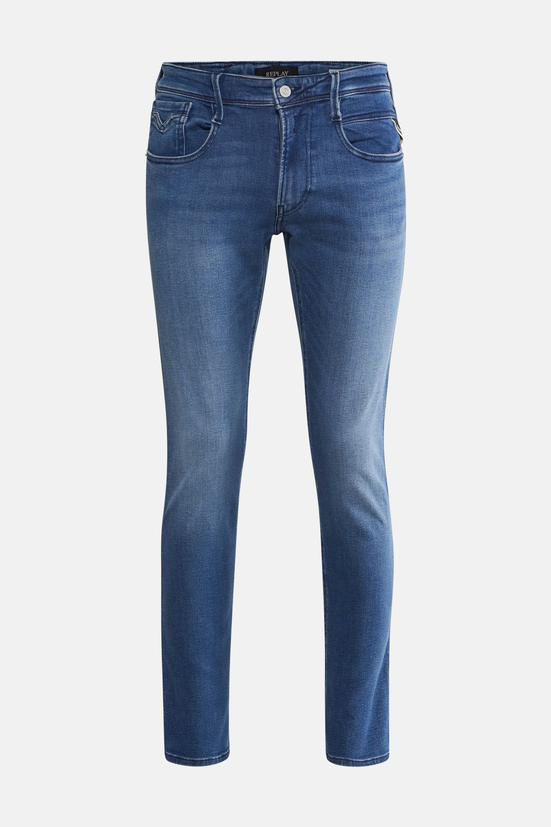 ANBASS - mid blue denim - Image 2