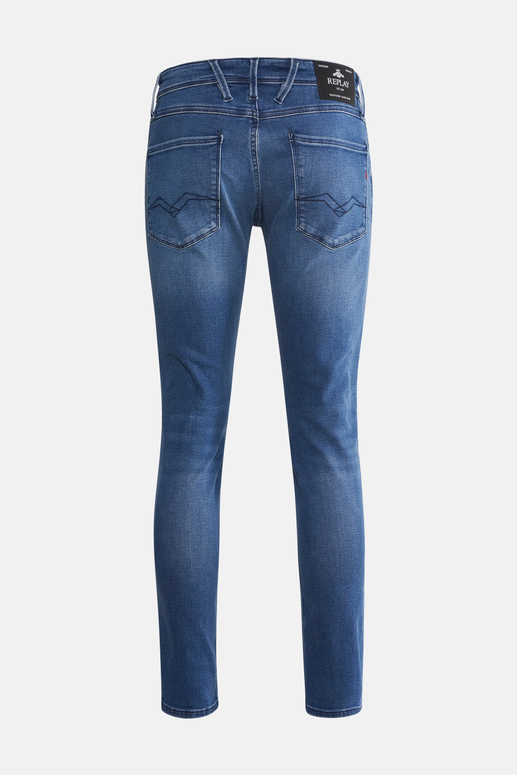ANBASS - mid blue denim - Image 3