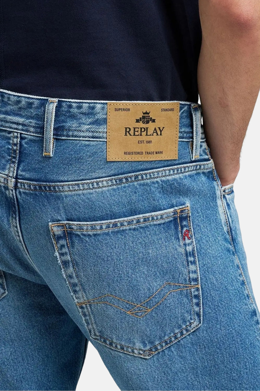 GROVER - mid blue denim - Image 5