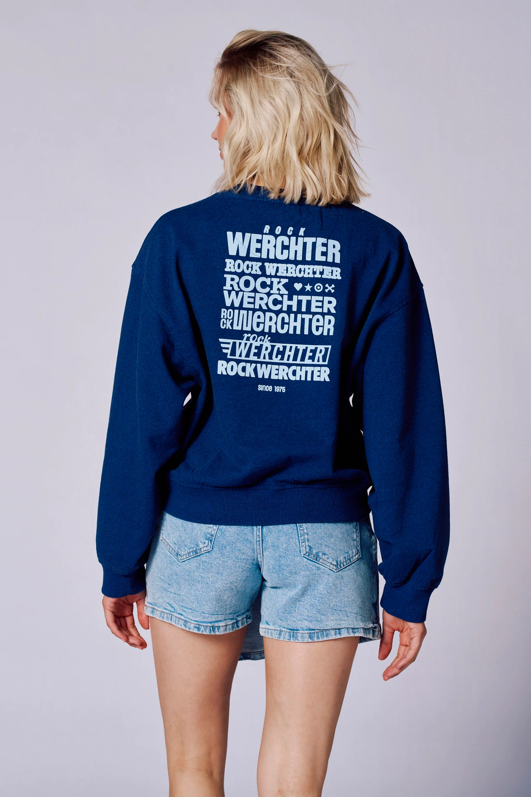 Sweater - blauw