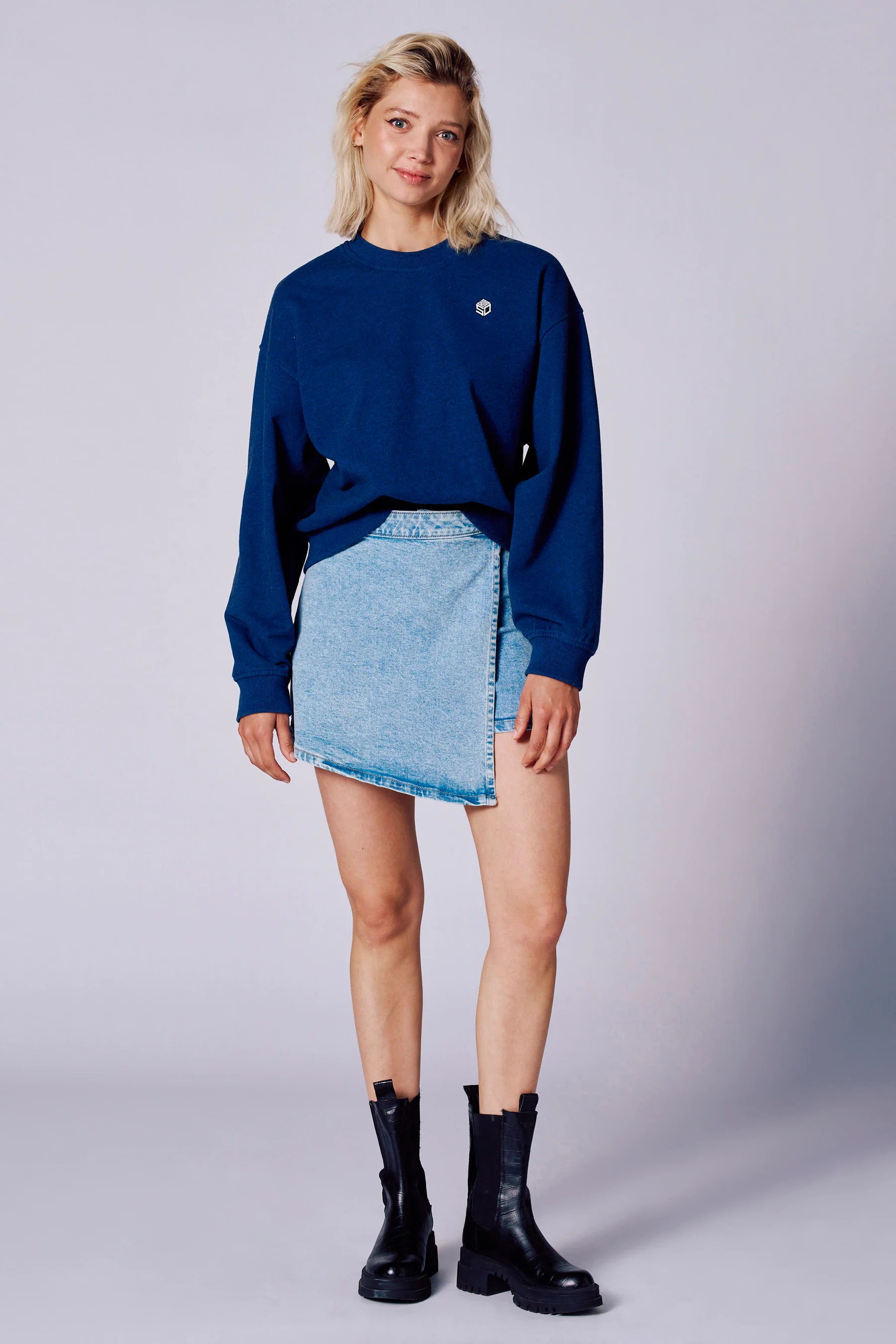 Sweater - blauw - Image 3