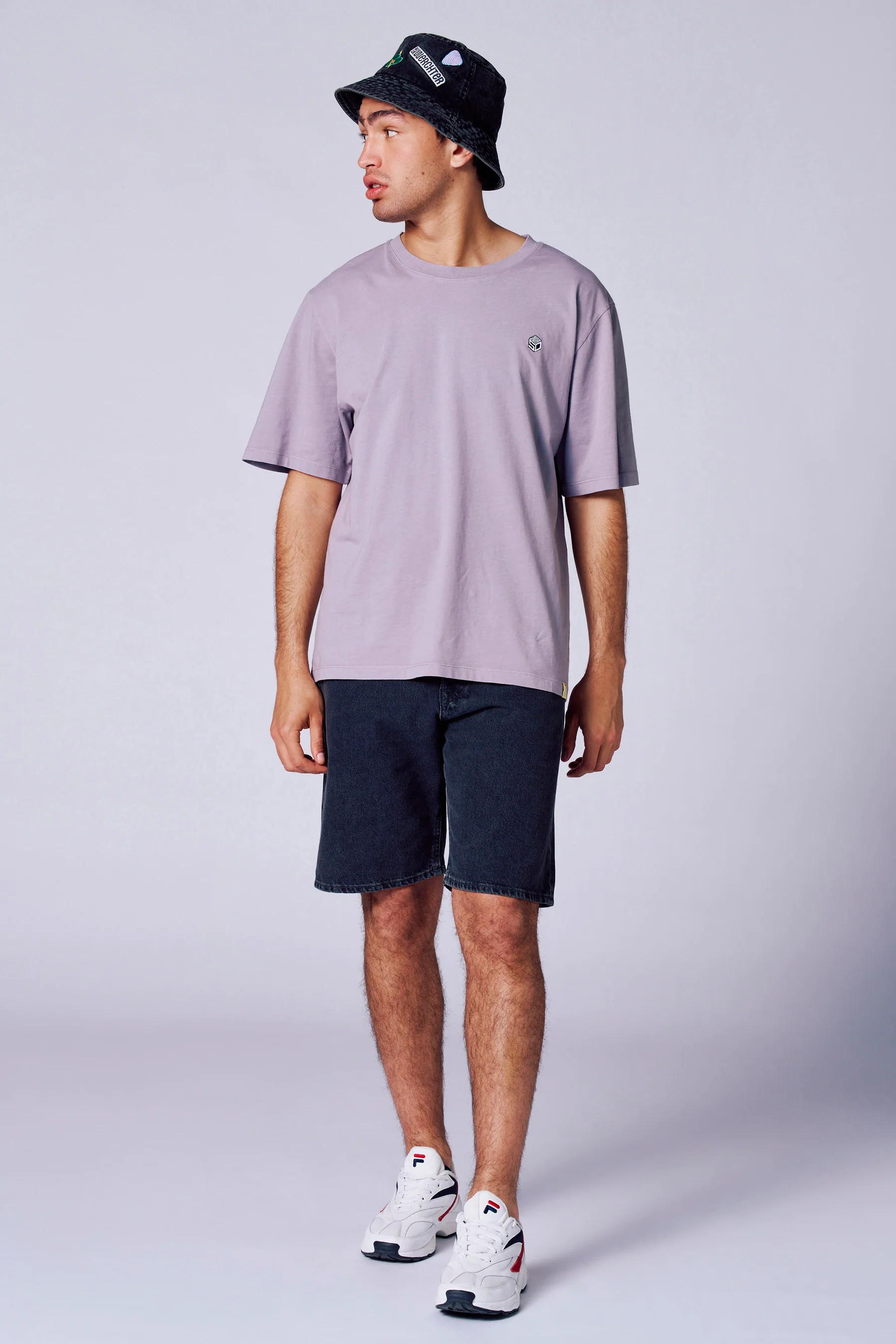T-shirt met korte mouwen - paars - Image 3