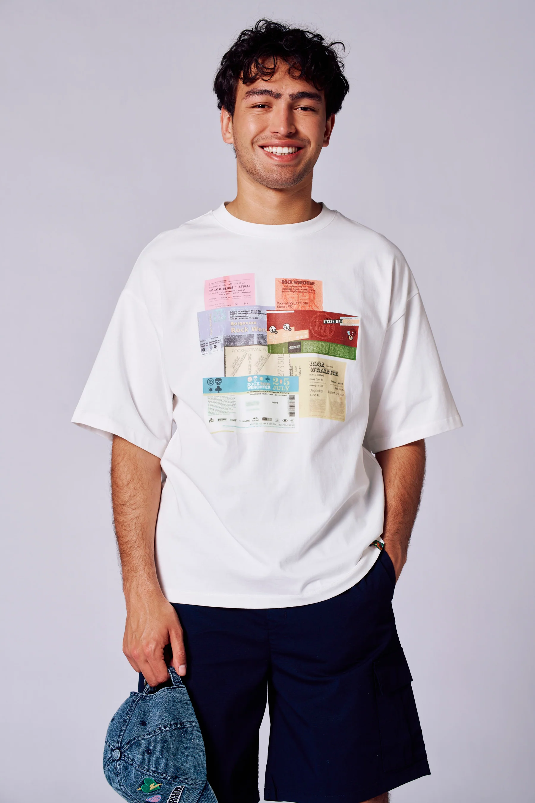 T-shirt met korte mouwen - wit