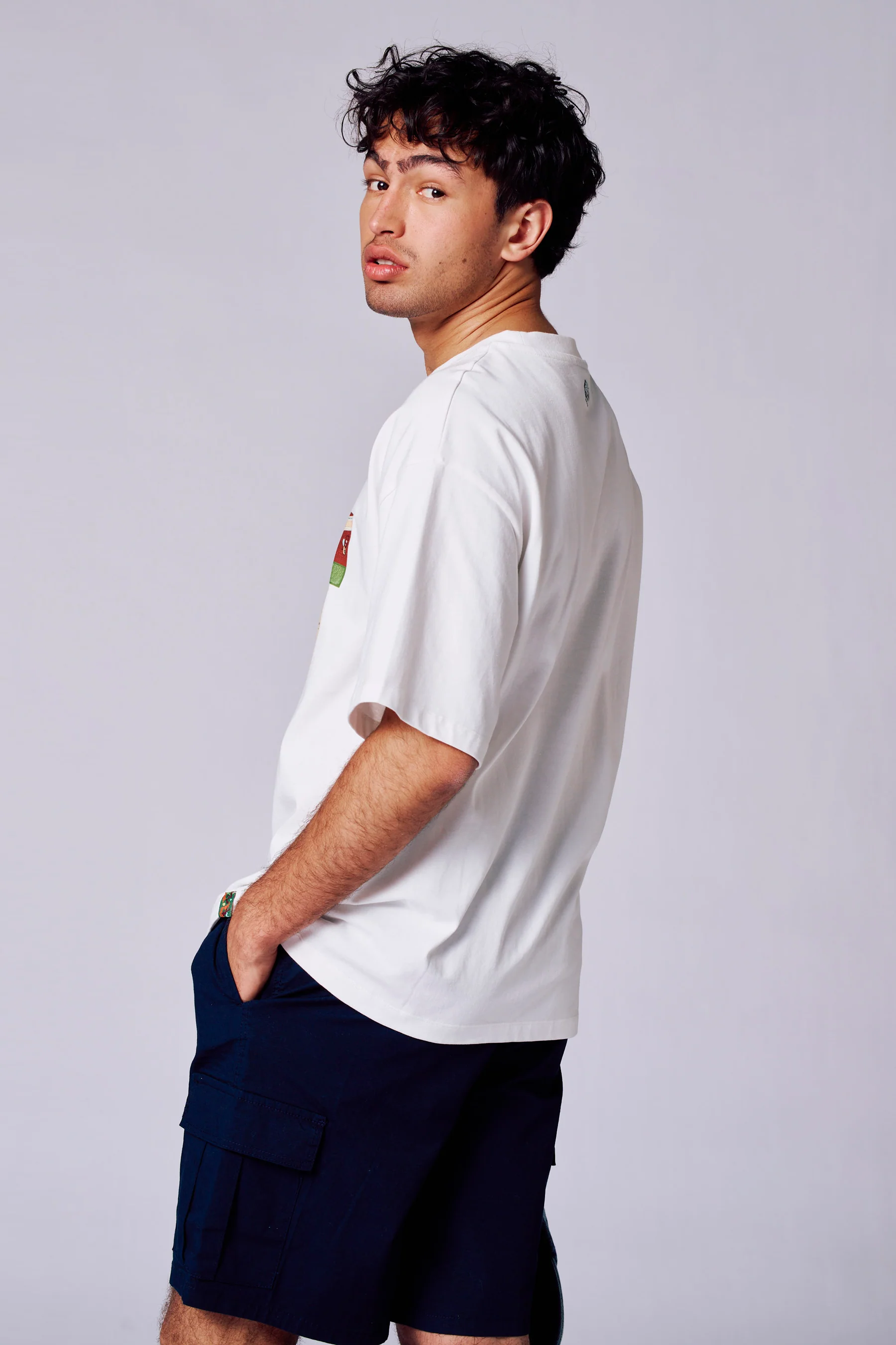 T-shirt met korte mouwen - wit - Image 3