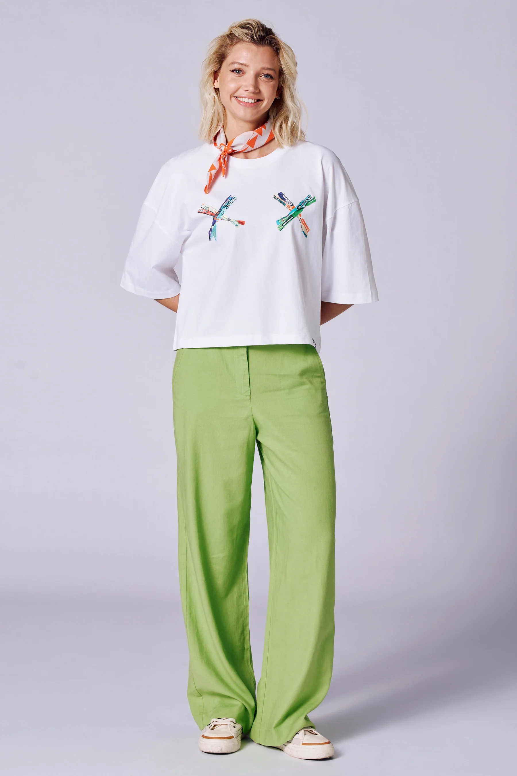 T-shirt met korte mouwen - wit - Image 2