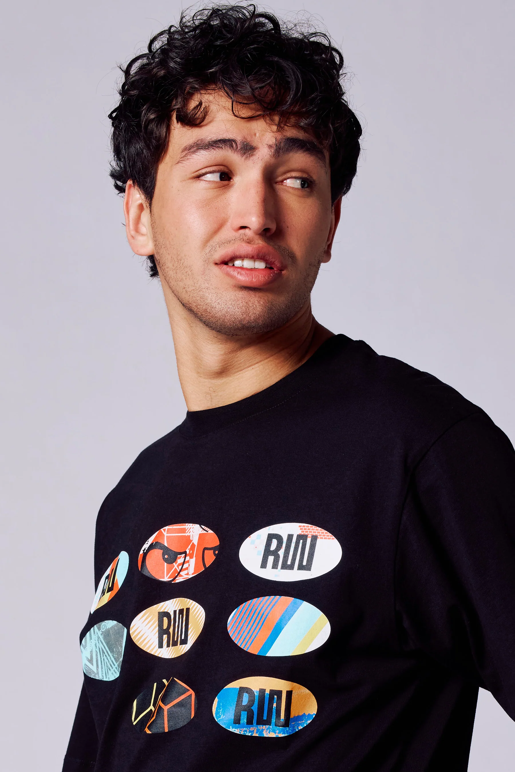 T-shirt met korte mouwen - zwart - Image 4