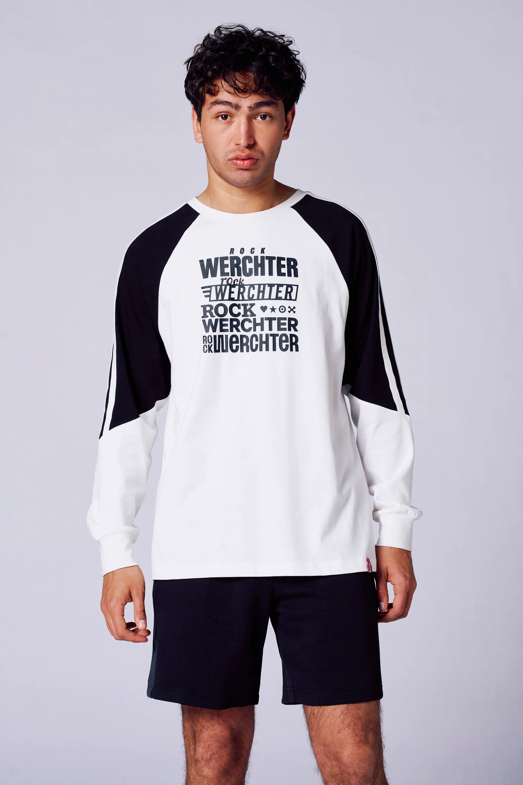 T-shirt met lange mouwen - Wit