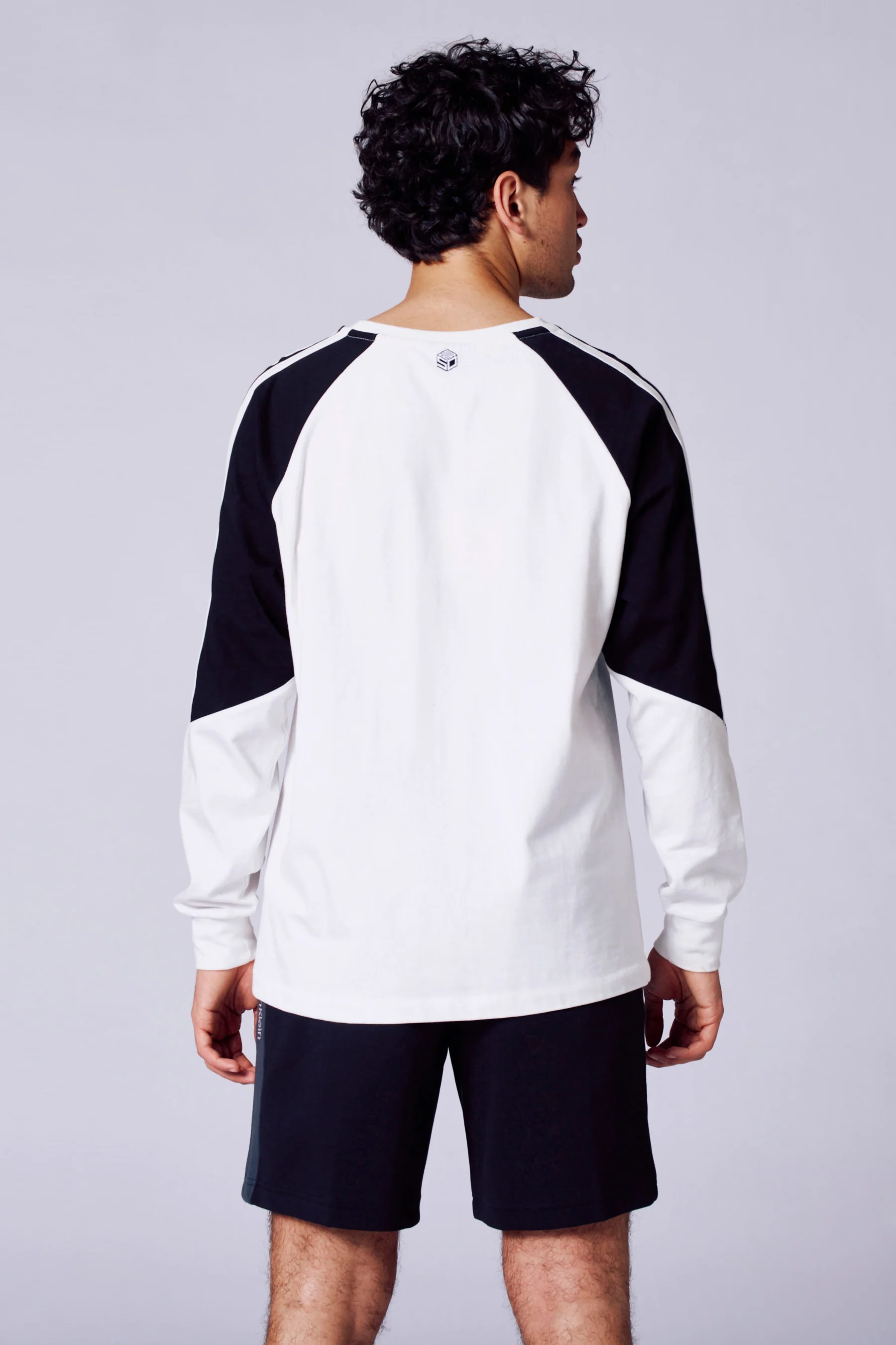 T-shirt met lange mouwen - Wit - Image 4