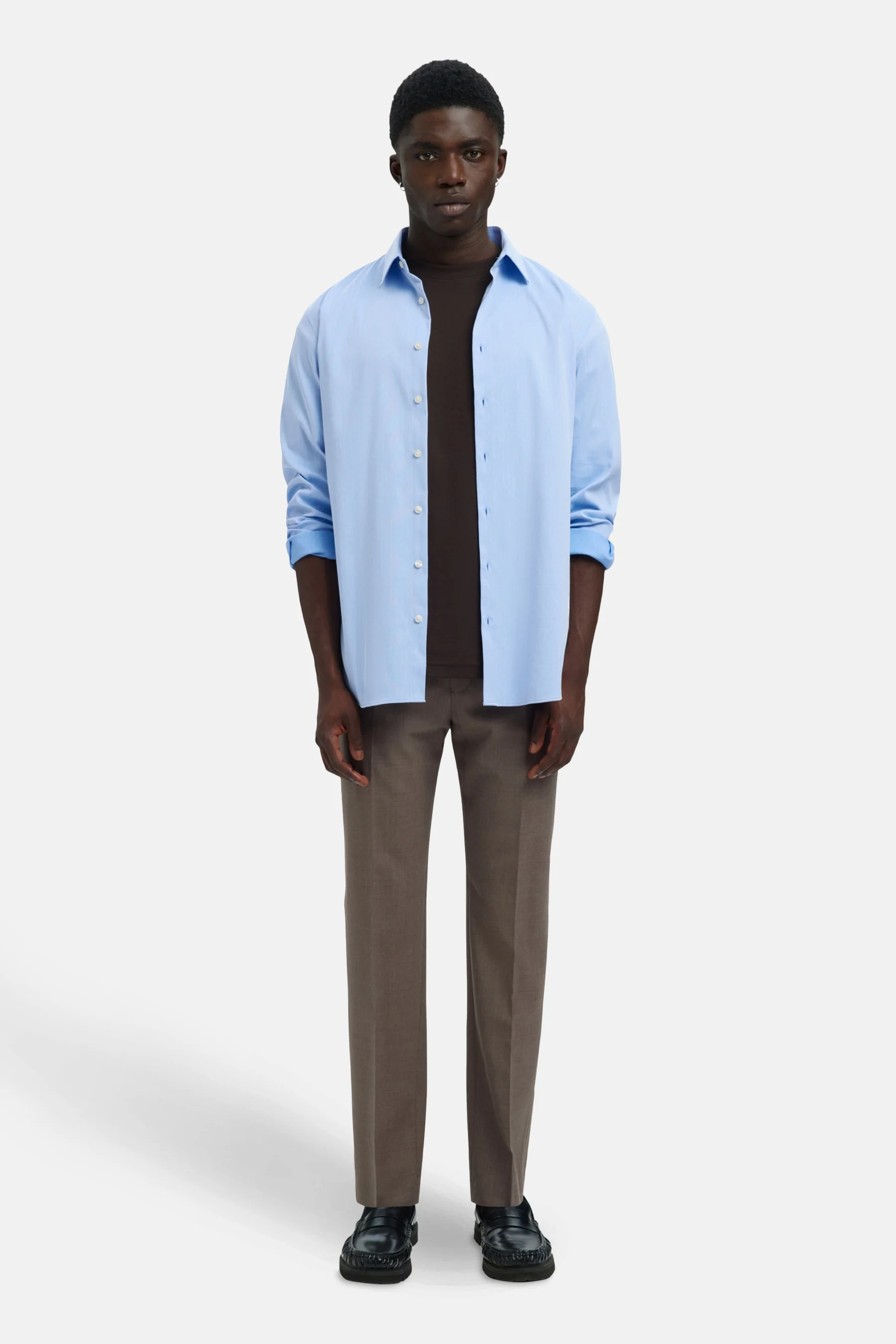 Hemd met lange mouwen - blauw - Image 5