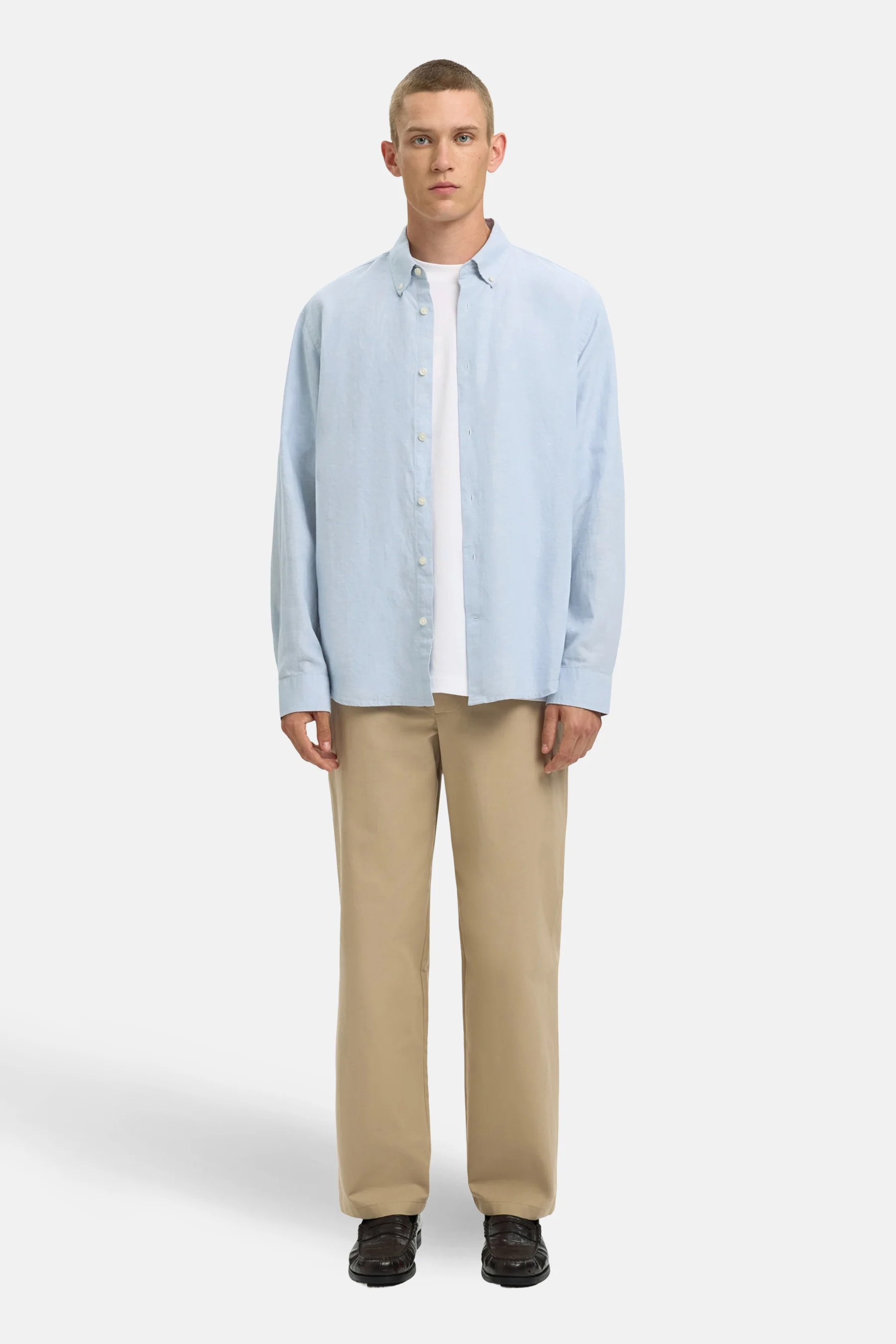 Hemd met lange mouwen - blauw - Image 2