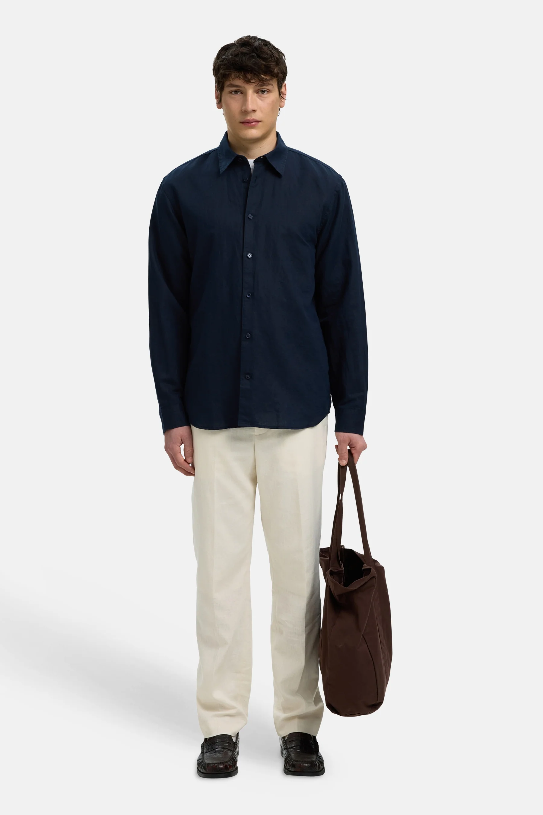 Hemd met lange mouwen - blauw - Image 11