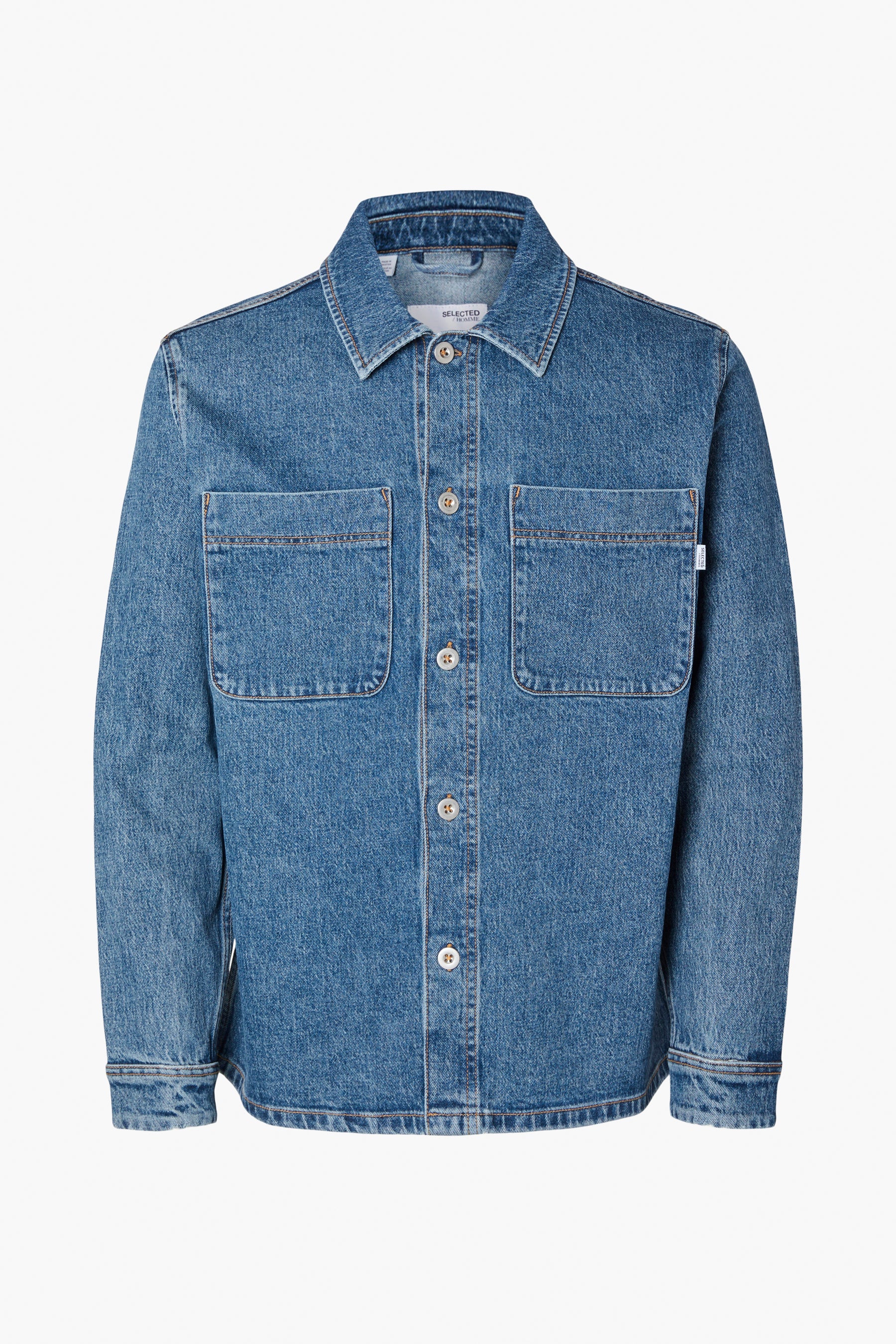 Jeanshemd - mid blue denim - Image 6