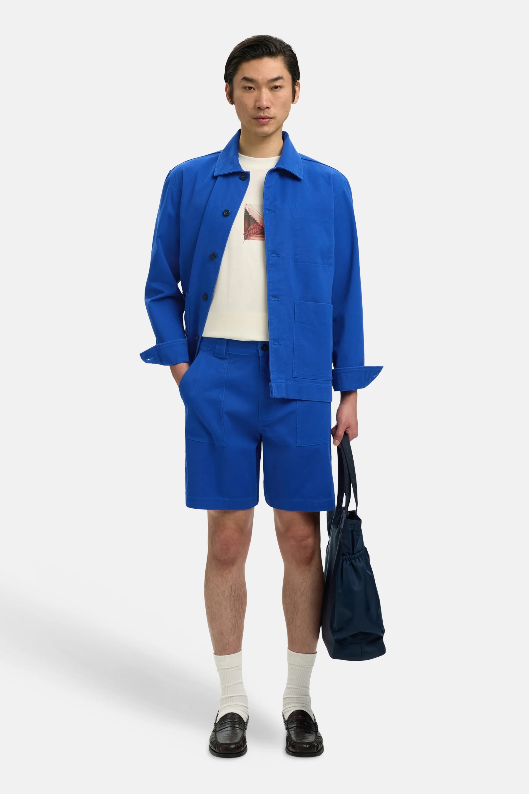 Short - blauw - Image 6