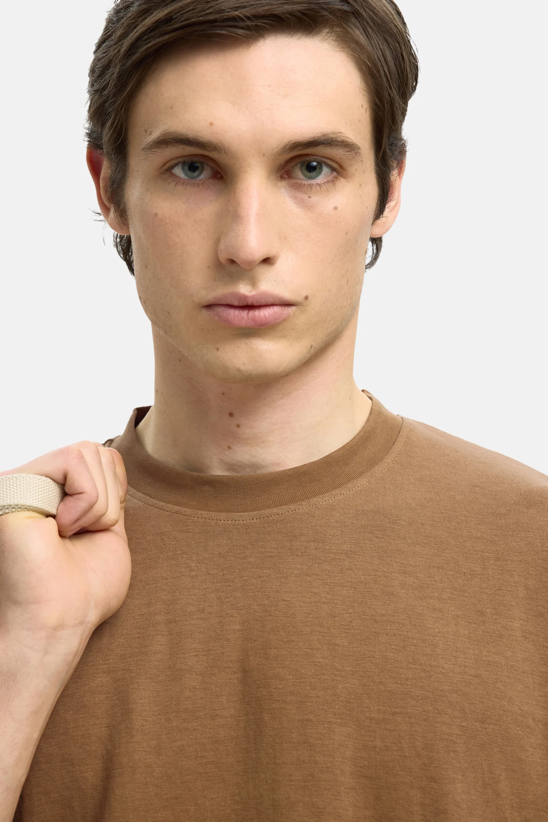 T-shirt met korte mouwen - Bruin - Image 5