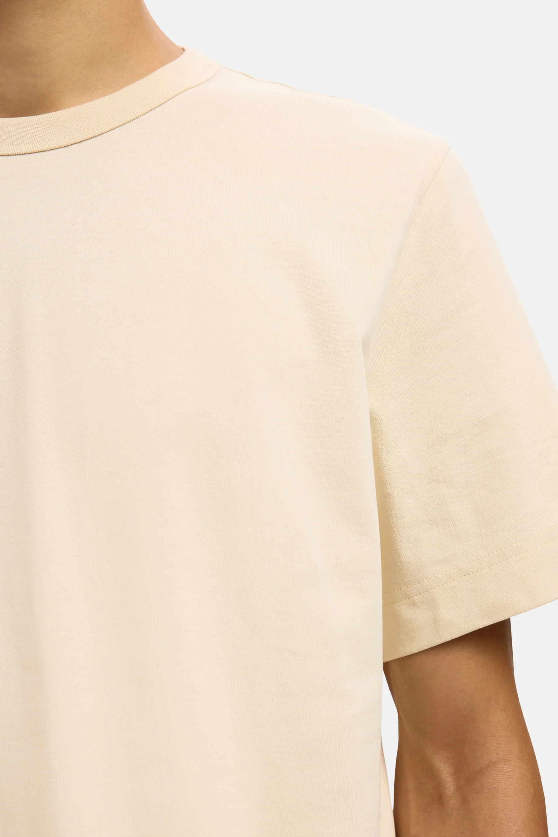 T-shirt met korte mouwen - beige - Image 5