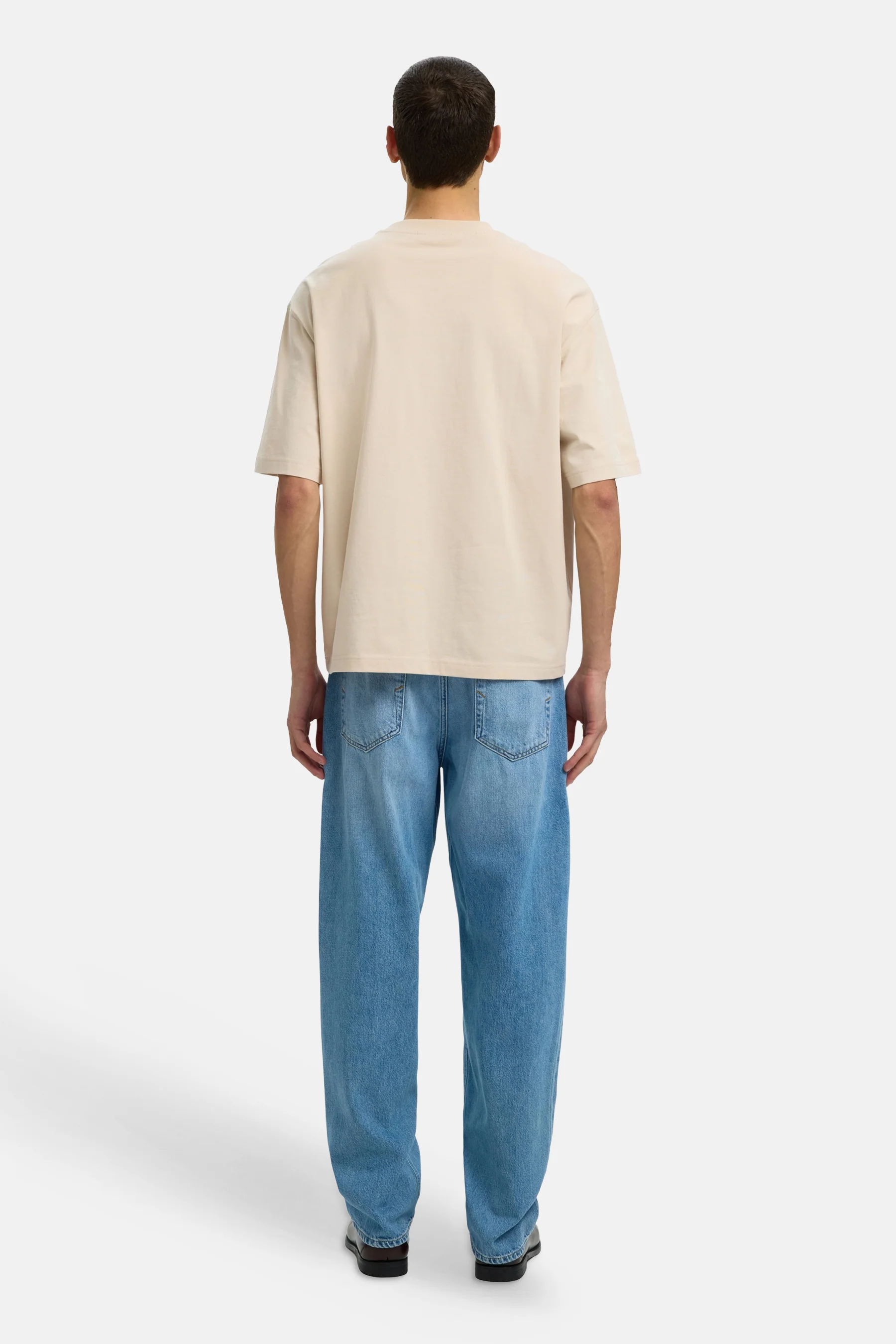 T-shirt met korte mouwen - beige - Image 3