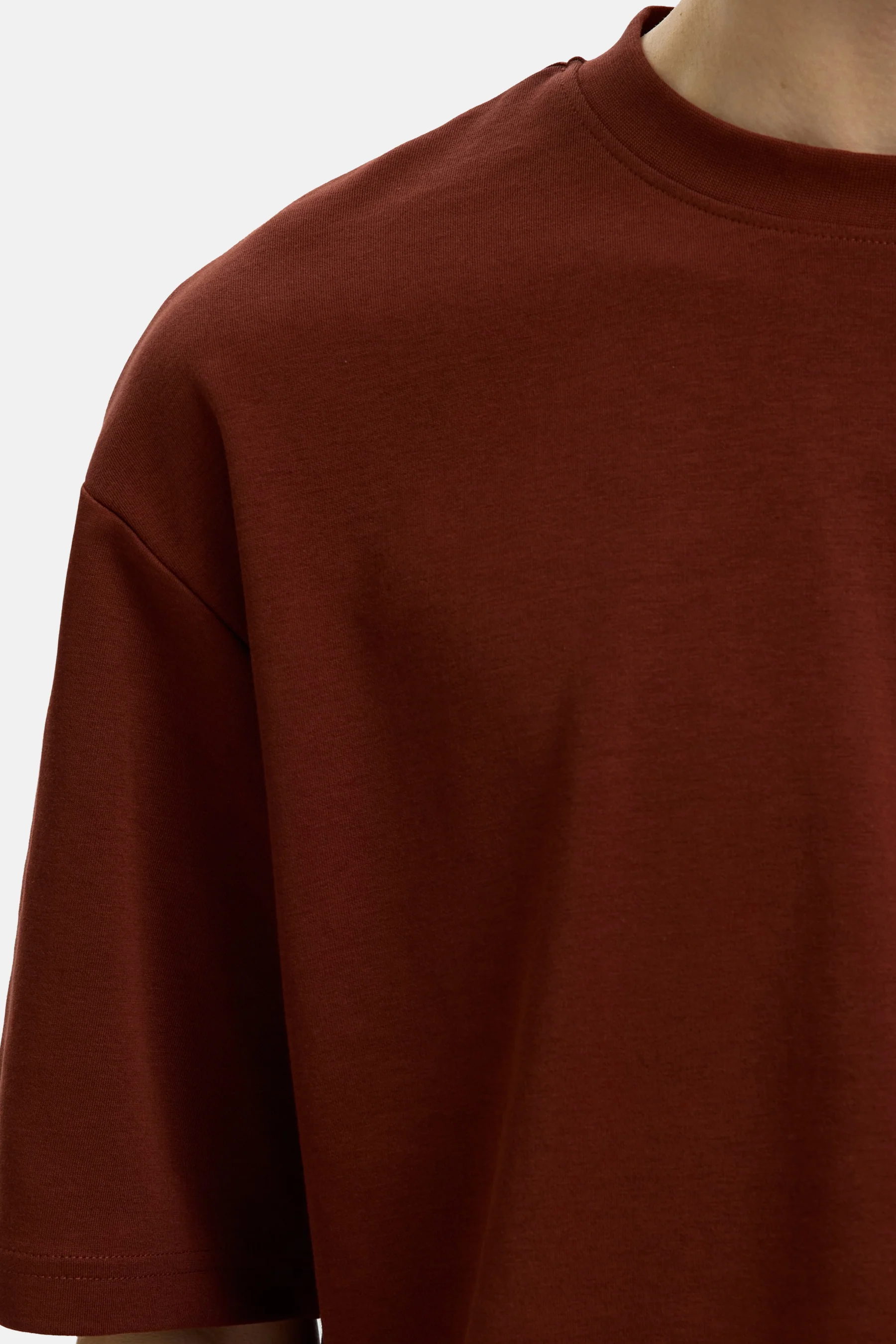 T-shirt met korte mouwen - bruin - Image 4