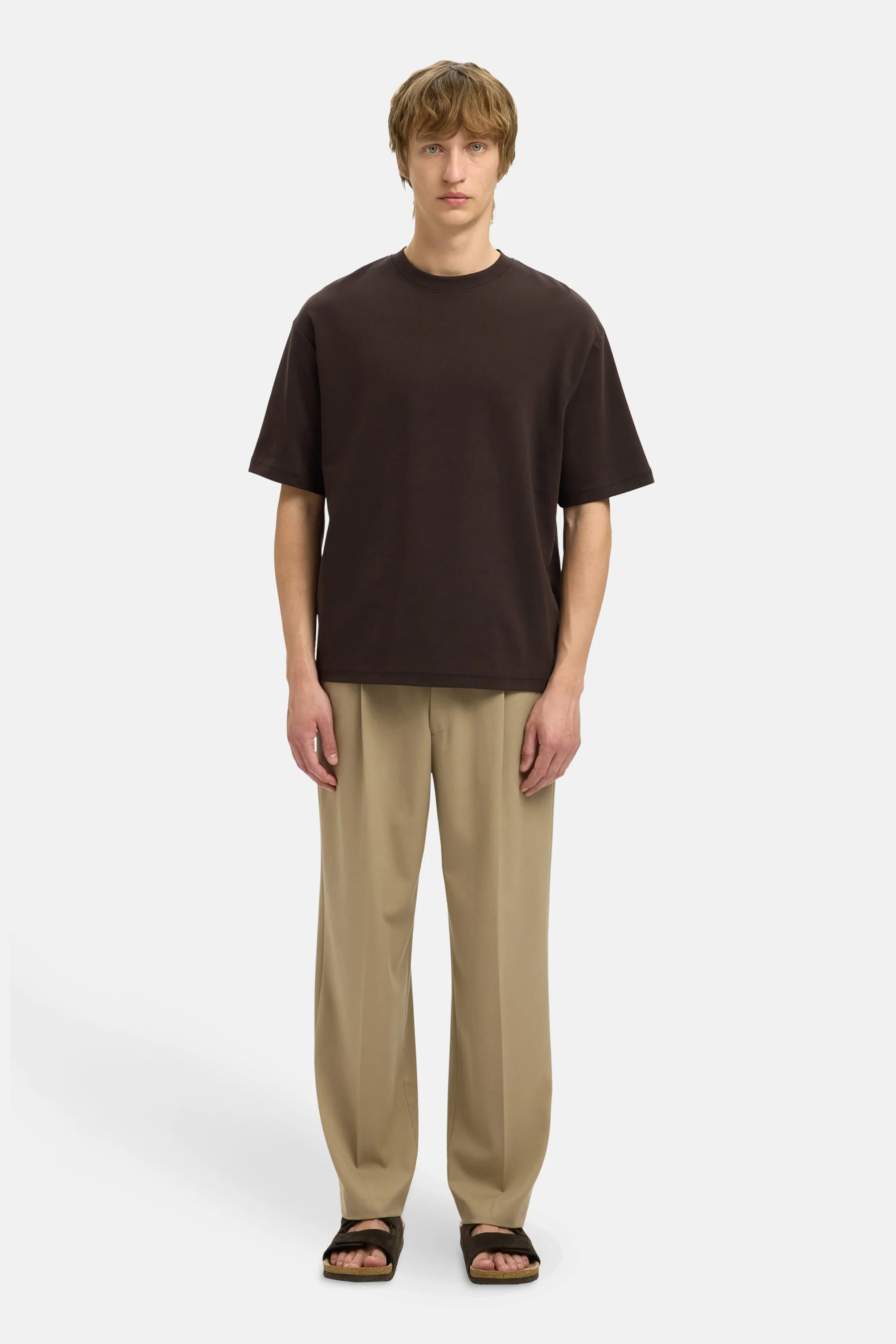 T-shirt met korte mouwen - bruin - Image 2