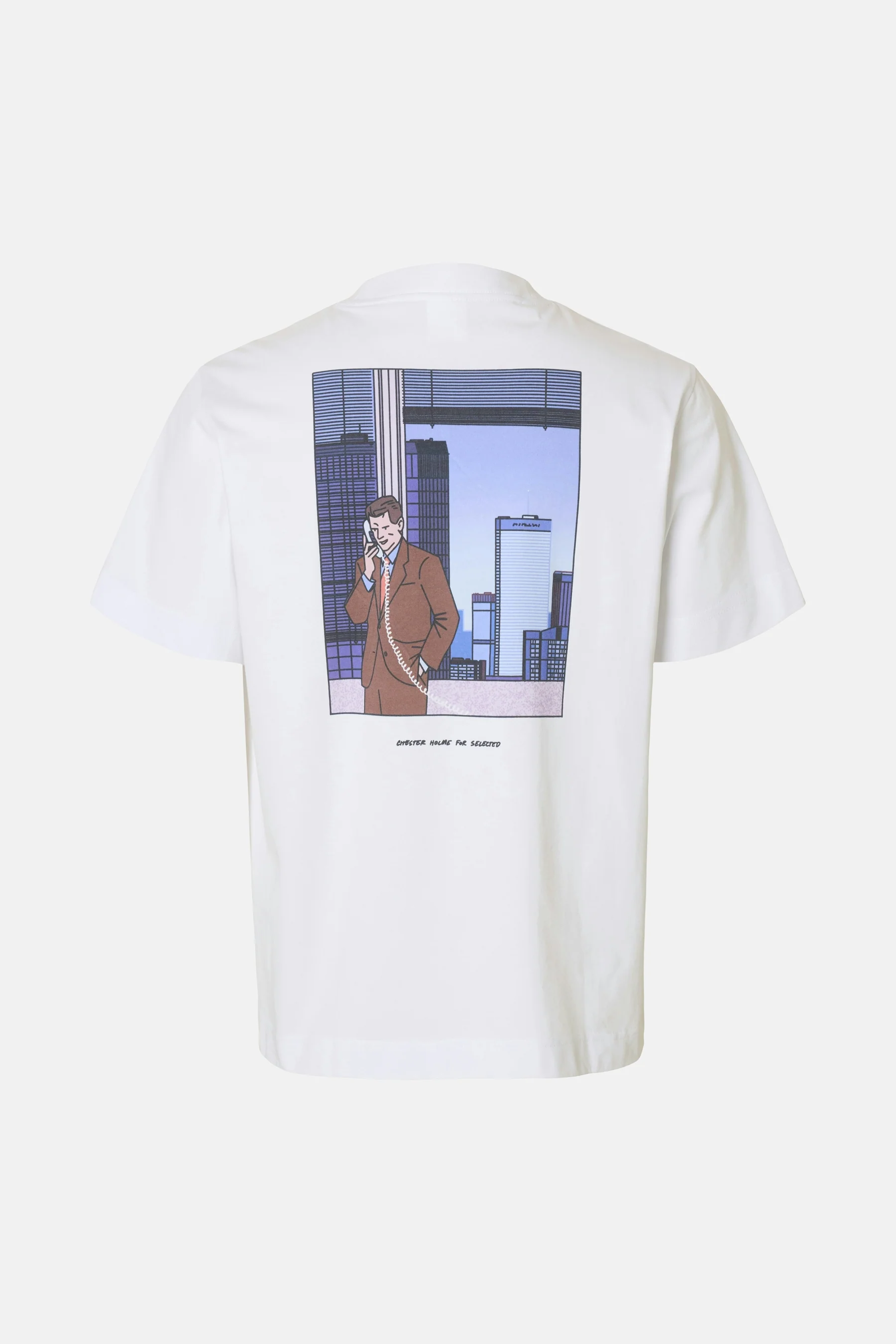 T-shirt met korte mouwen - wit - Image 7
