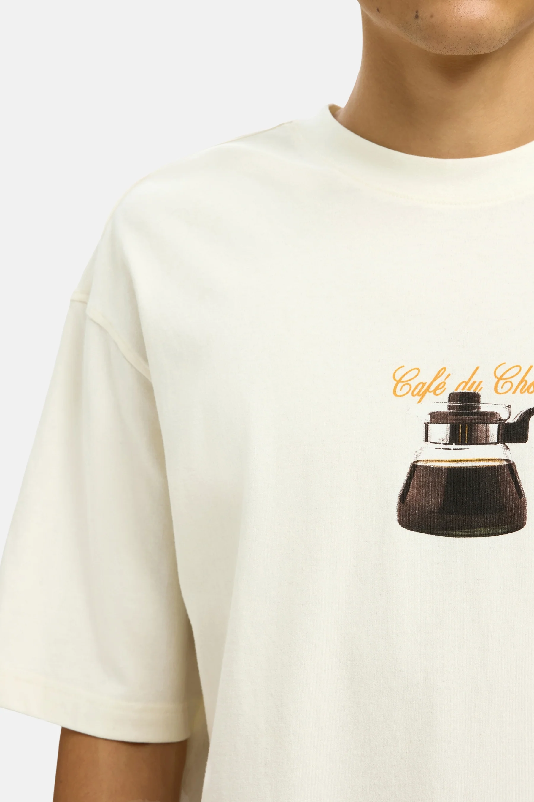 T-shirt met korte mouwen - Ecru - Image 5