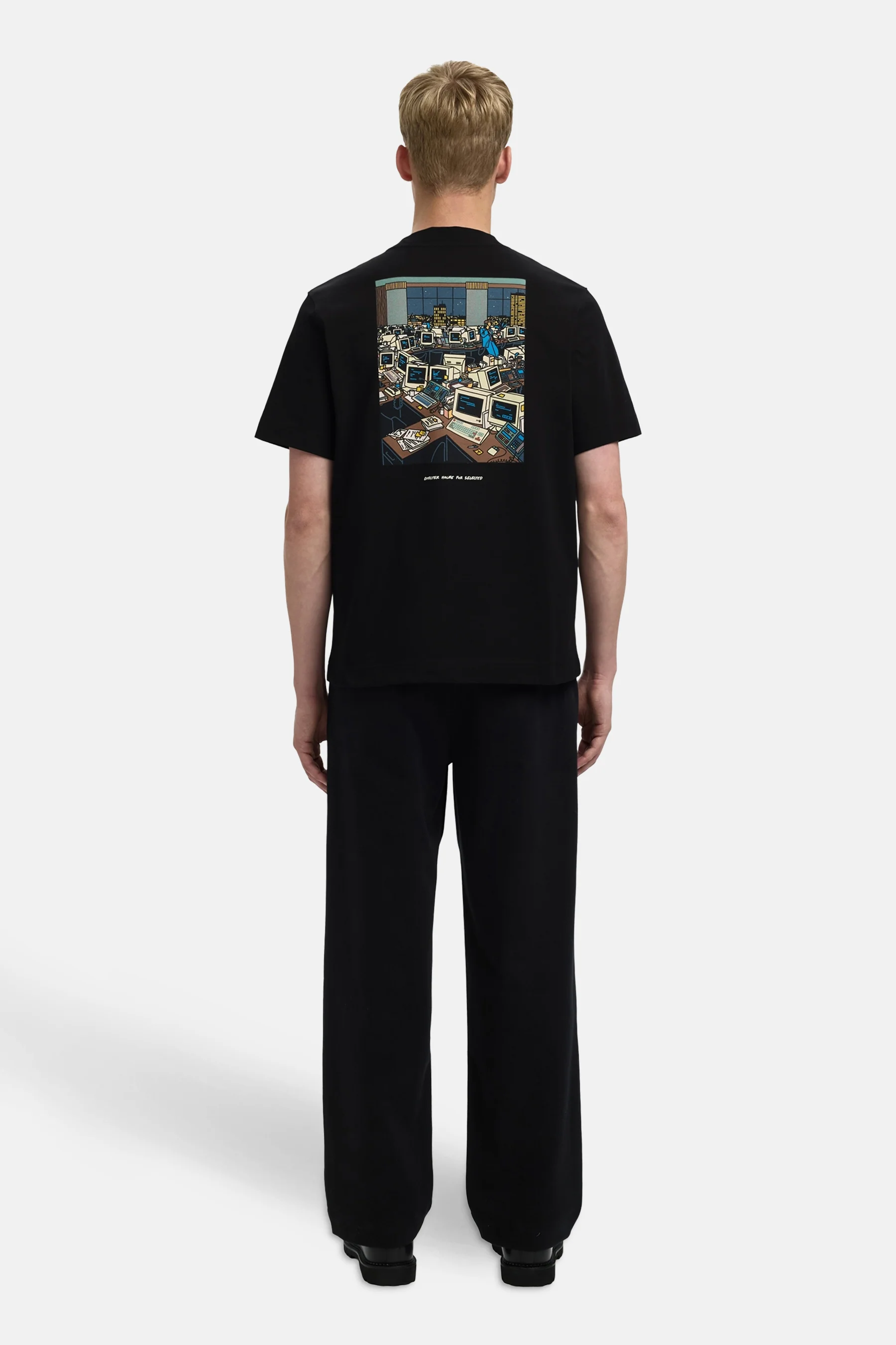 T-shirt met korte mouwen - zwart - Image 3