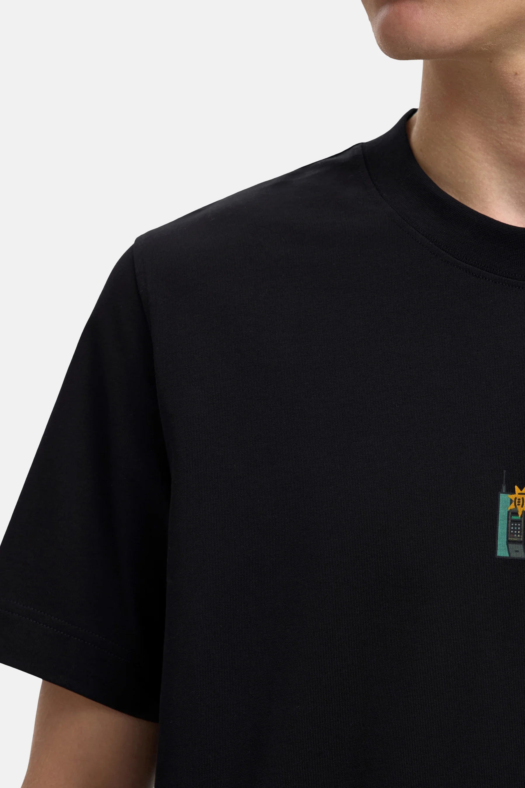 T-shirt met korte mouwen - zwart - Image 4