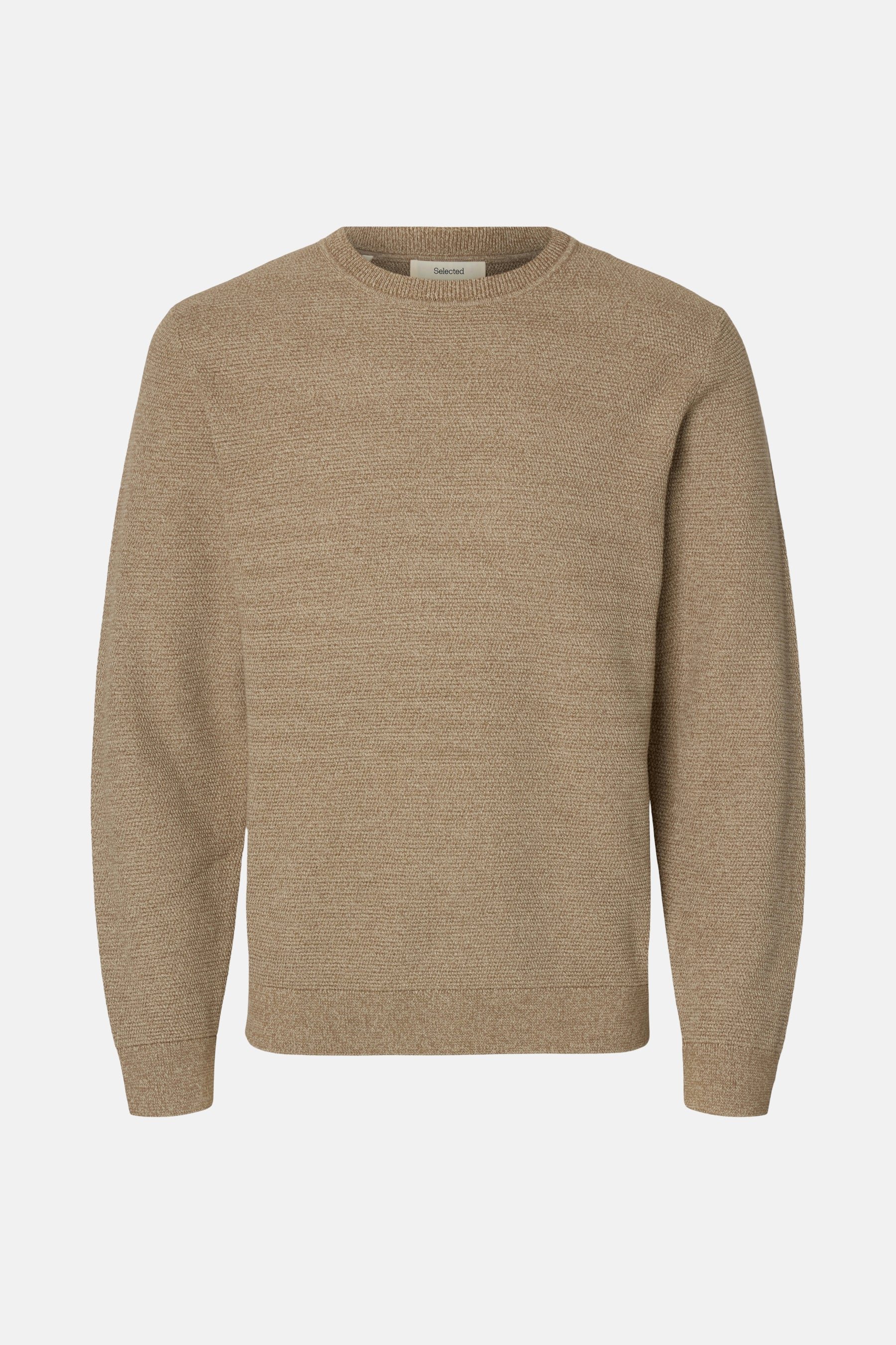 Pull met ronde hals - bruin - Image 6