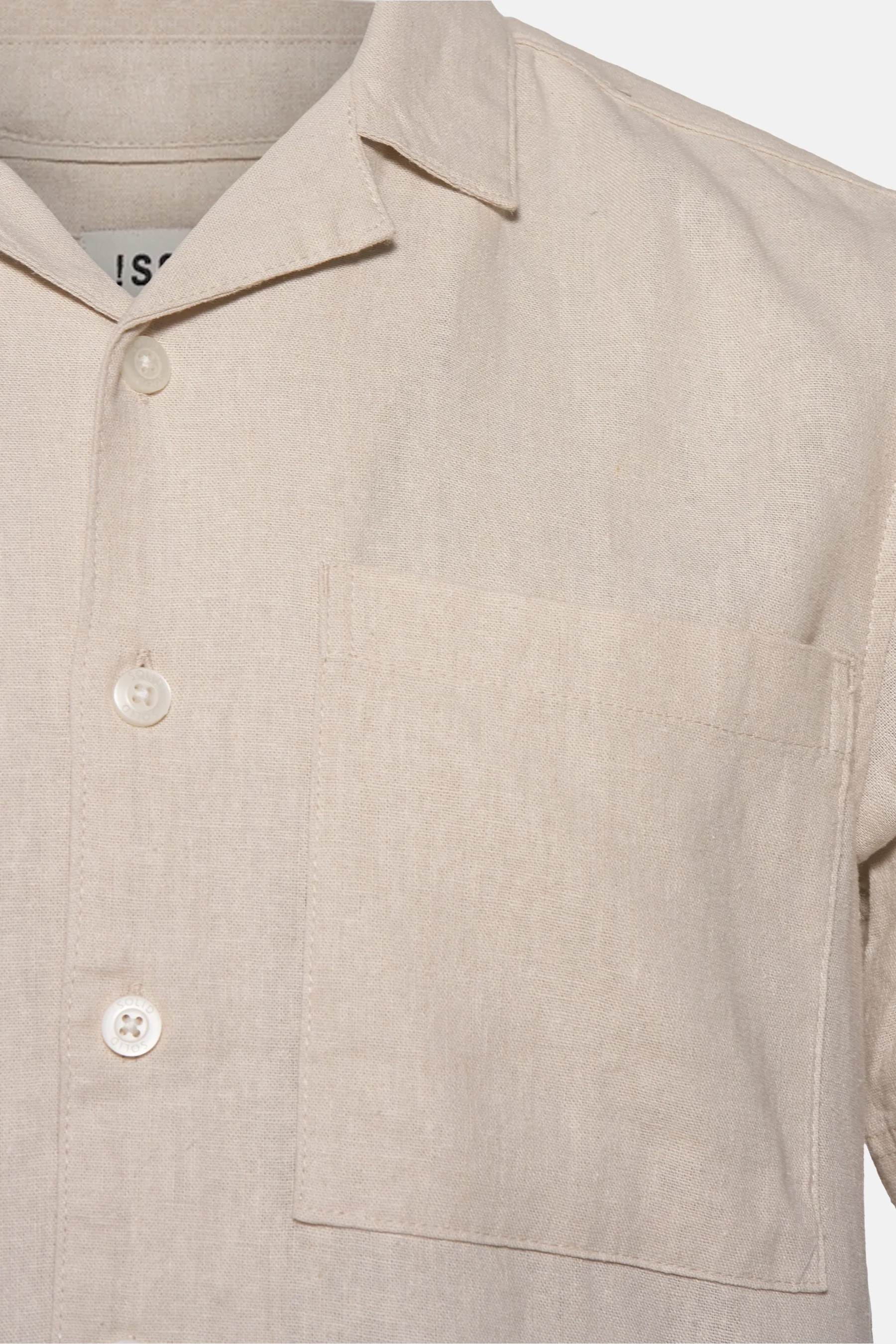 Hemd met korte mouwen - beige - Image 4
