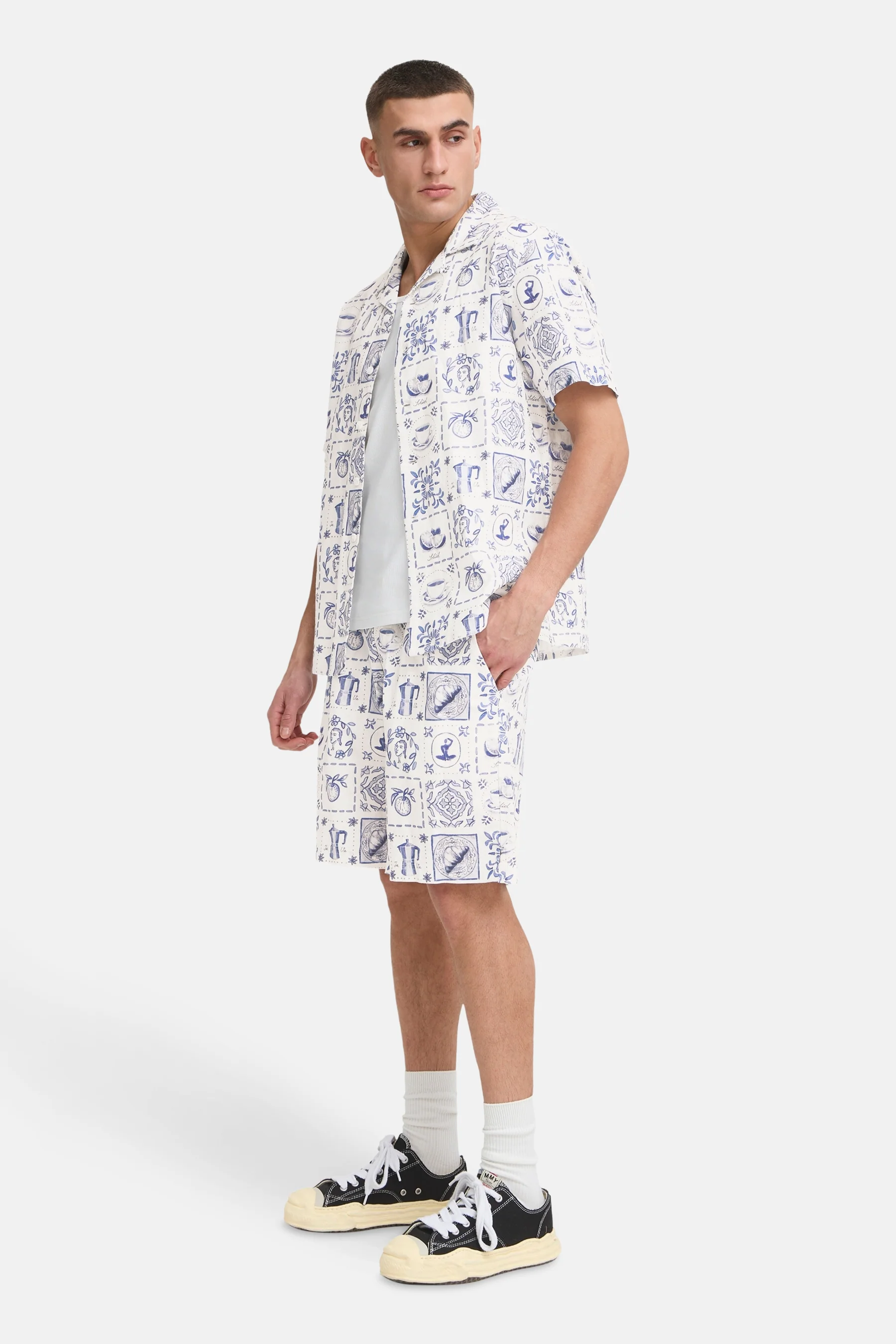 Hemd met korte mouwen - blauw - Image 2