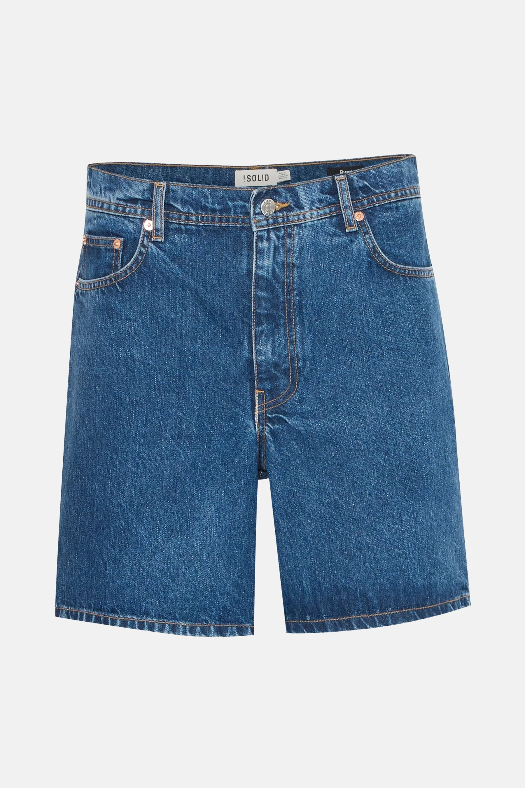 Short - mid blue denim