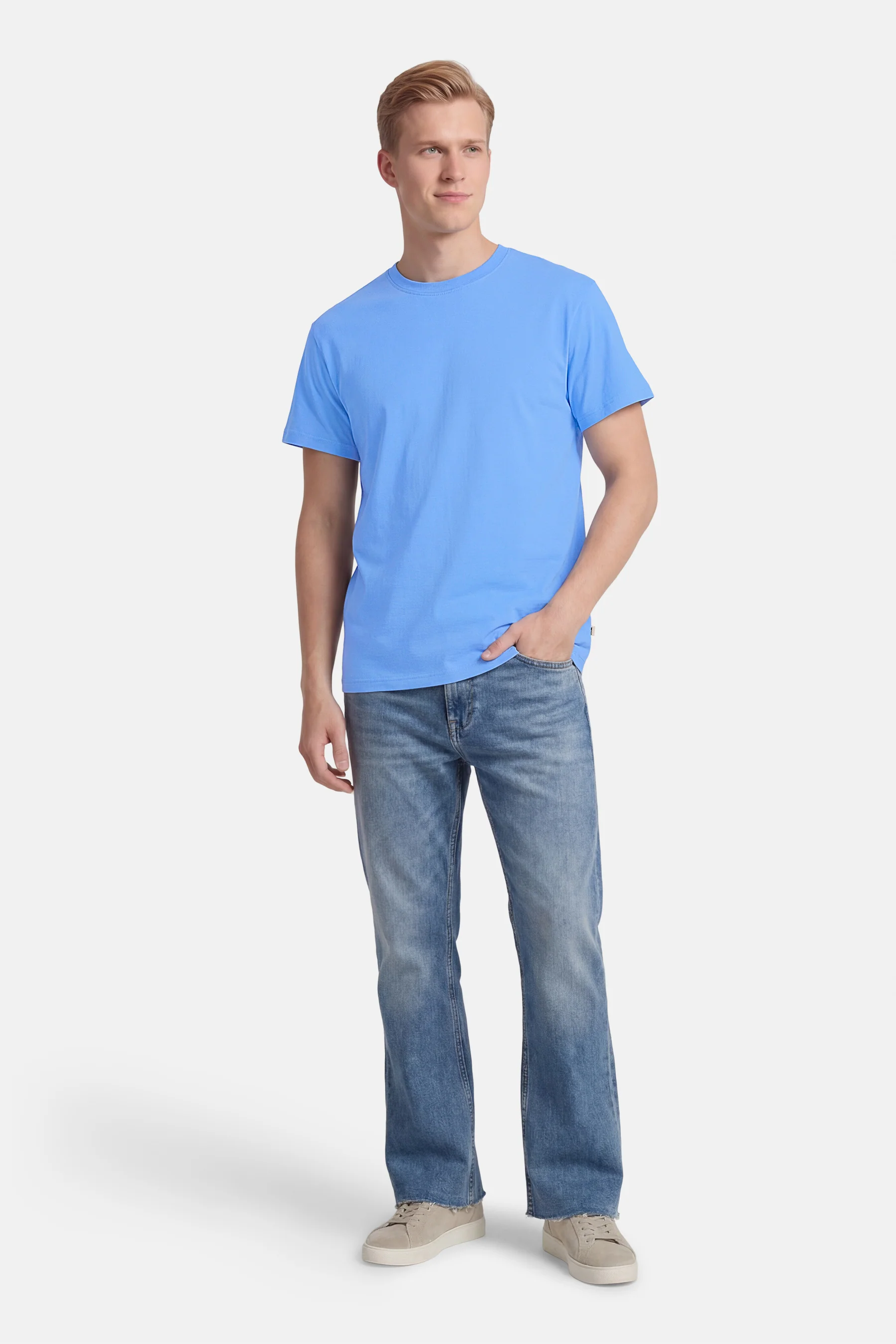 T-shirt met korte mouwen - blauw - Image 3