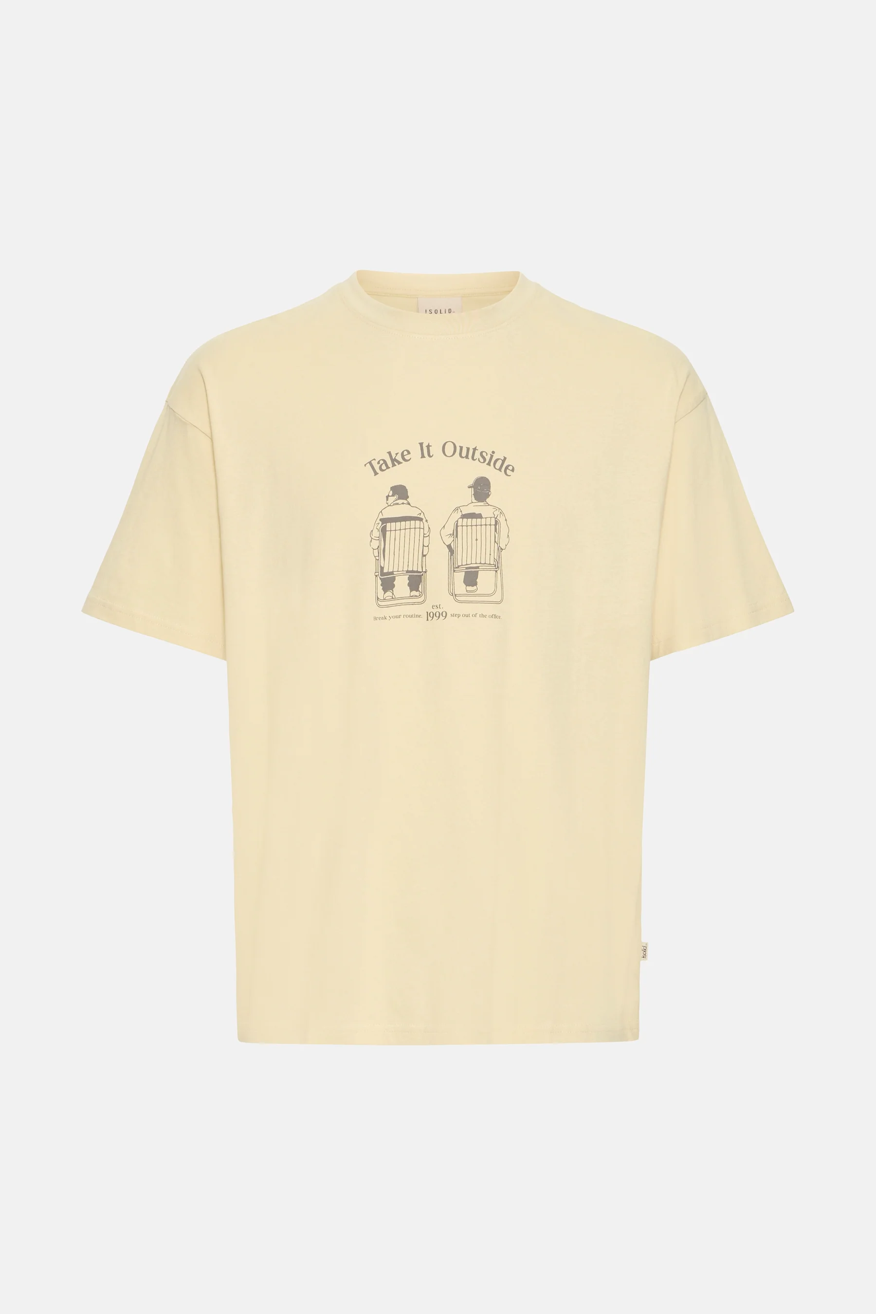 T-shirt met korte mouwen - geel - Image 4