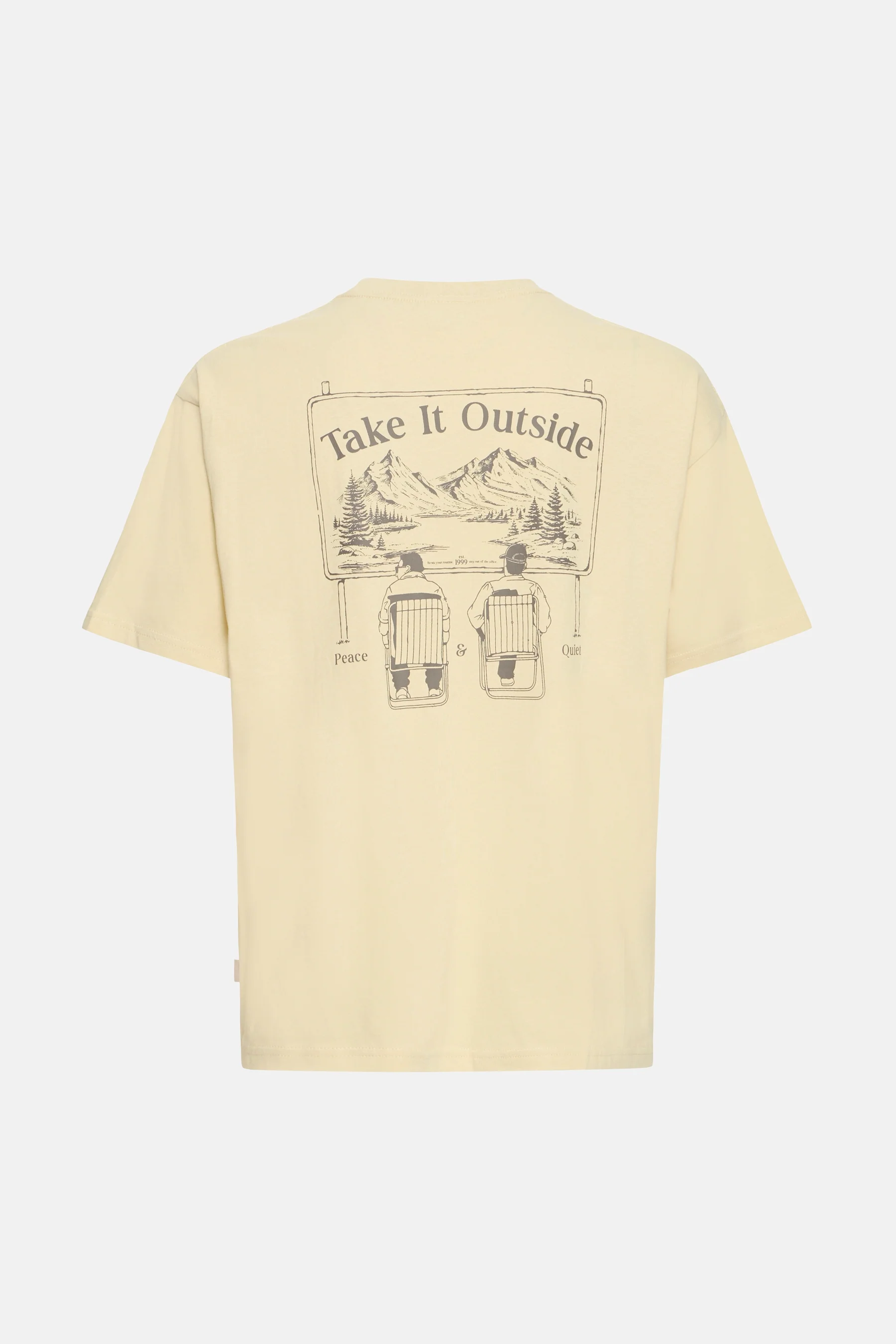 T-shirt met korte mouwen - geel - Image 5