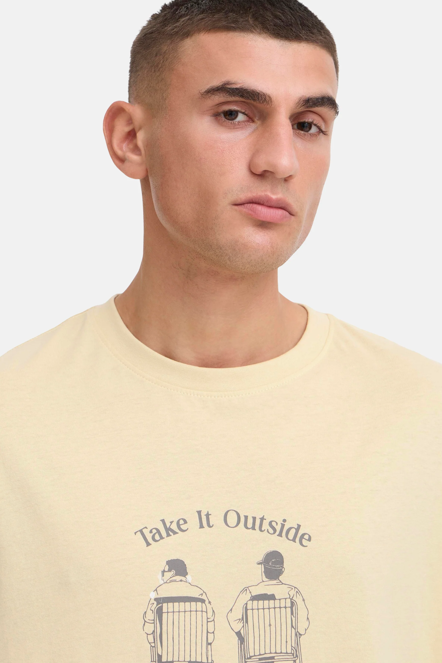 T-shirt met korte mouwen - geel - Image 7