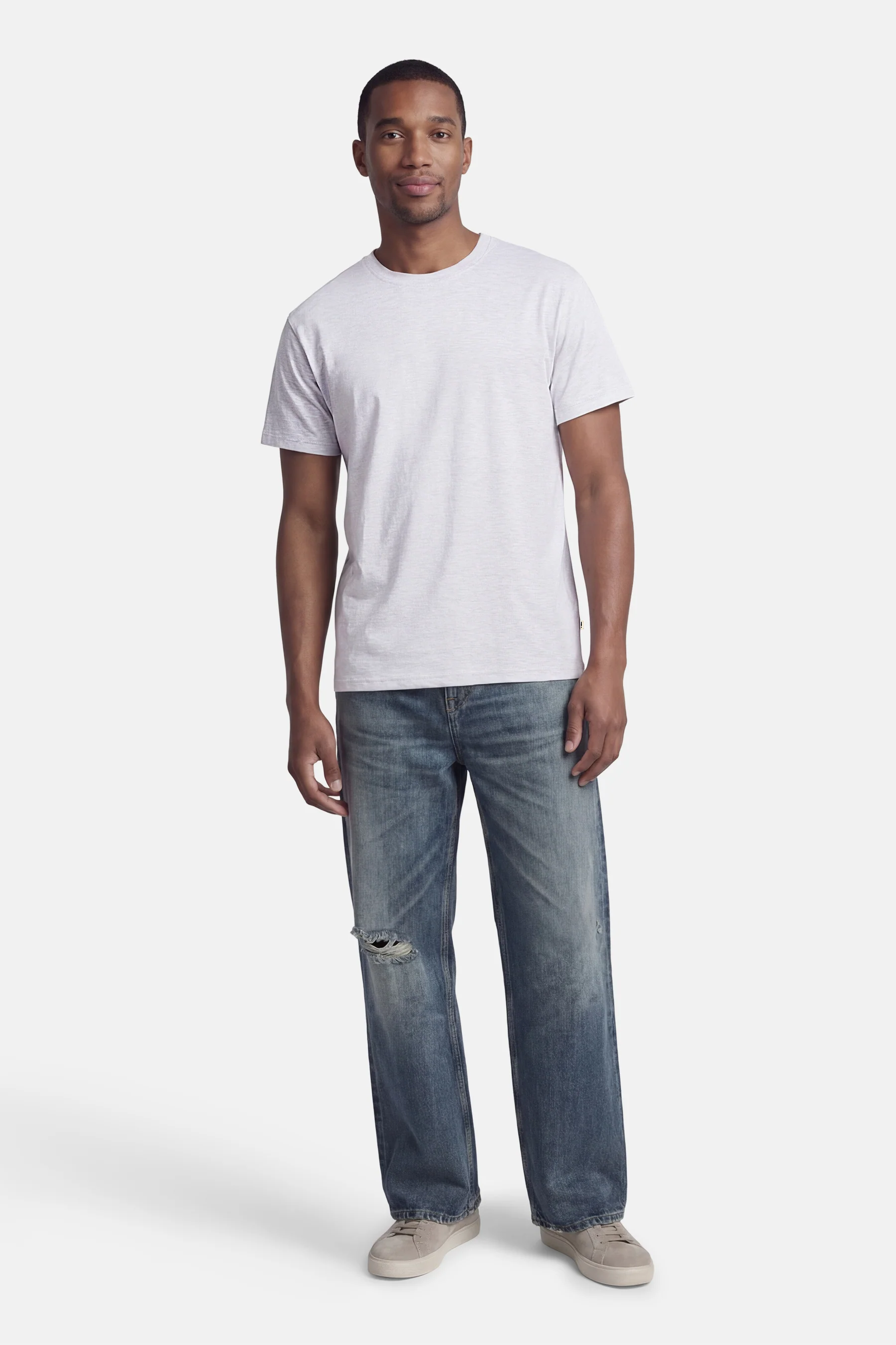T-shirt met korte mouwen - grijs - Image 2