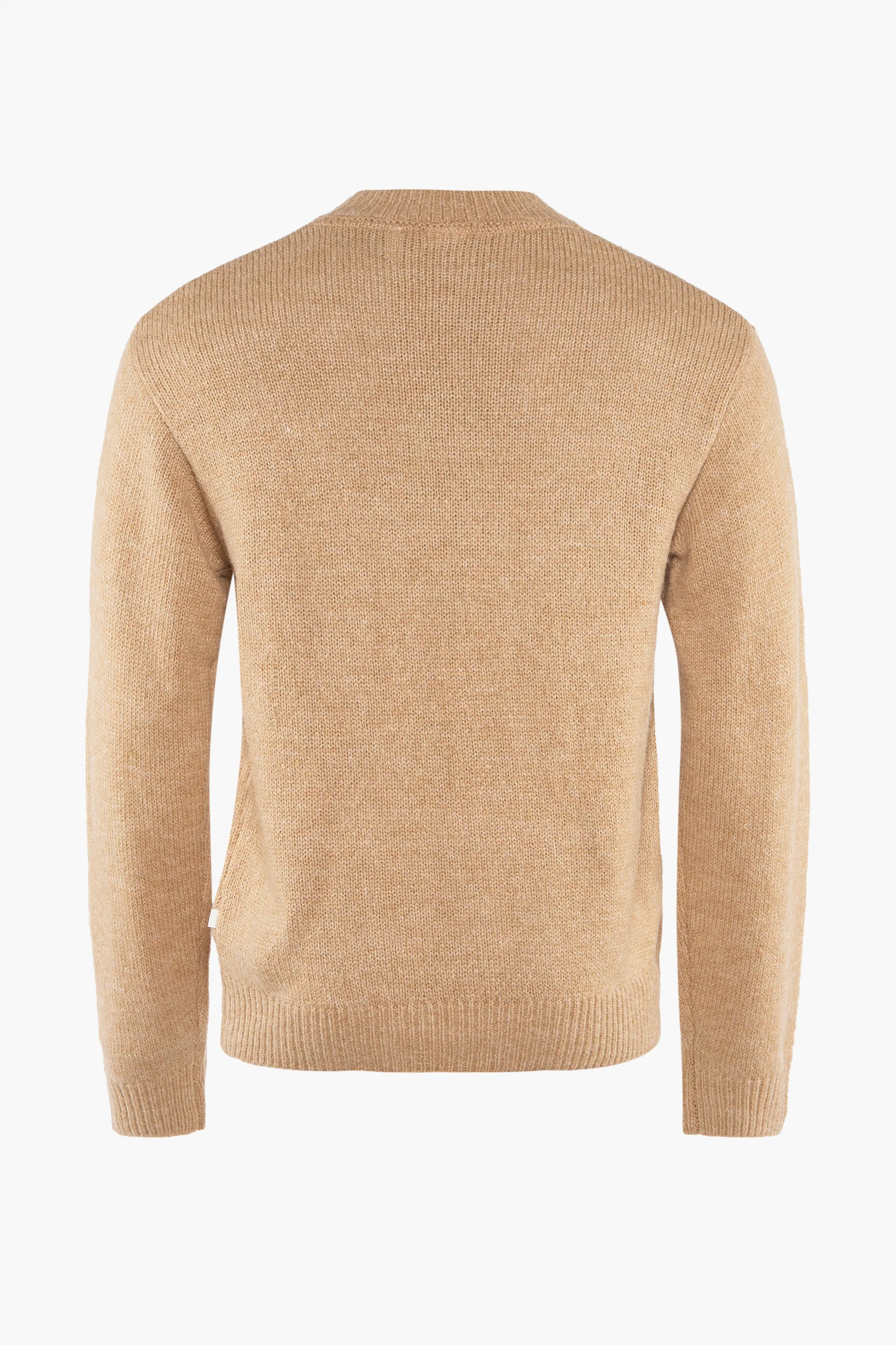 Pull met ronde hals - beige - Image 2