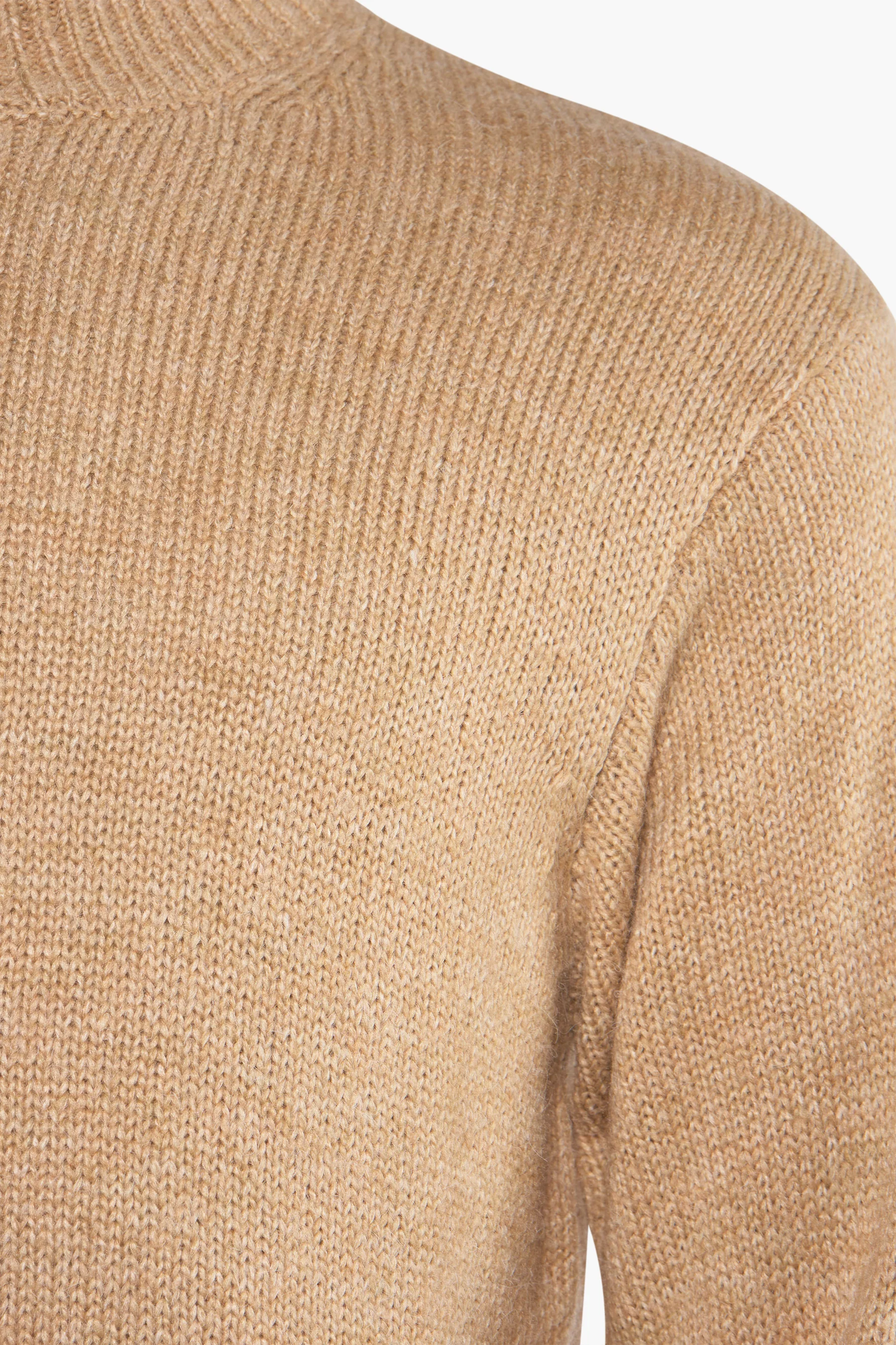 Pull met ronde hals - beige - Image 4