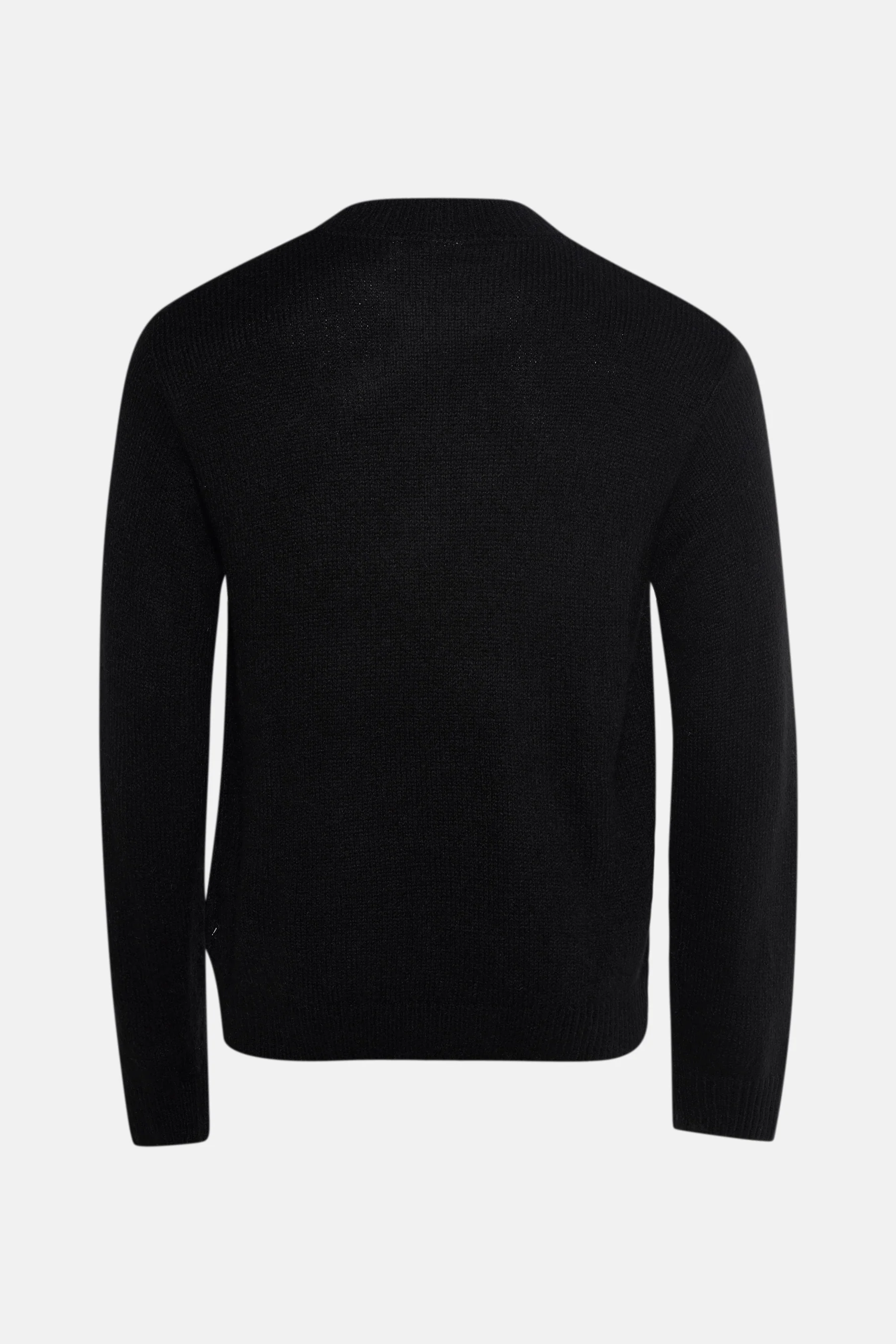 Pull met ronde hals - zwart - Image 2