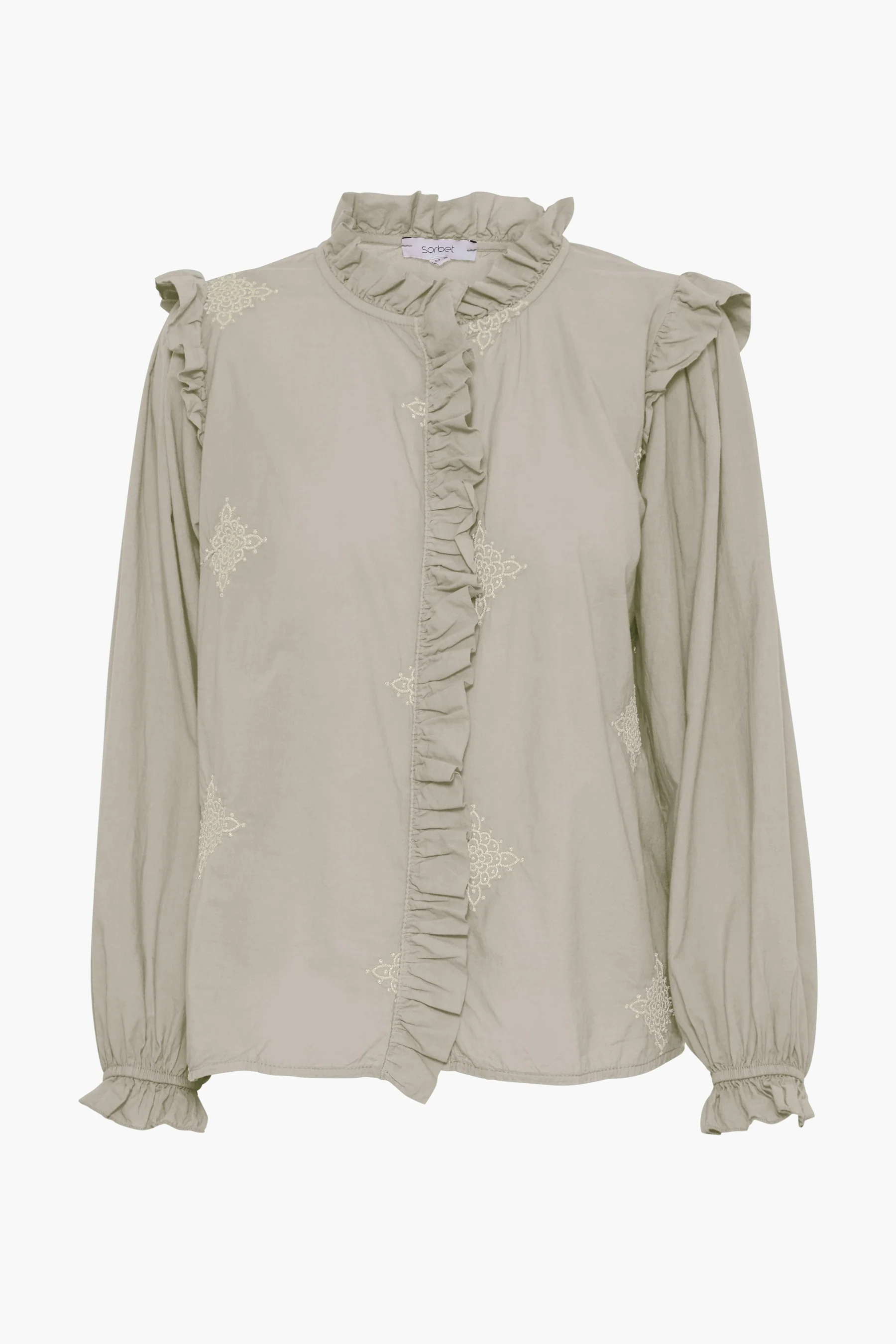 Hemd met lange mouwen - beige - Image 6