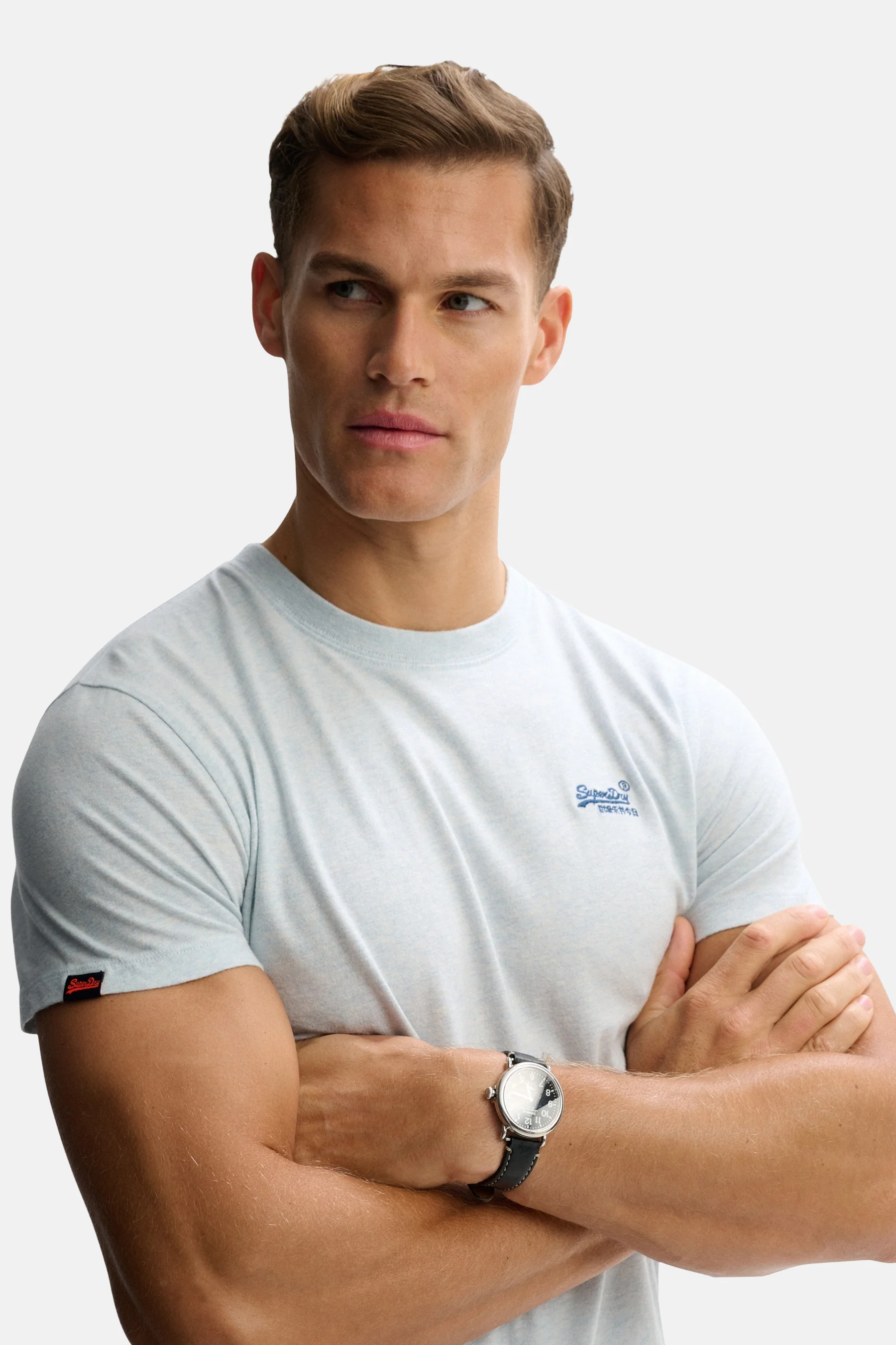 T-shirt met korte mouwen - blauw - Image 9