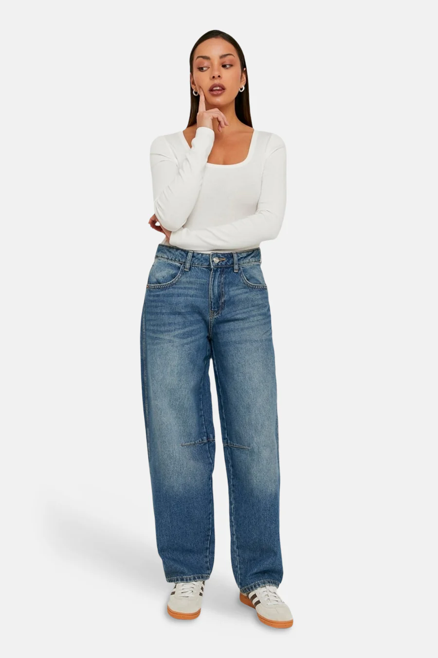 Jeans special fit mid blue denim - TALLY WEIJL - Image 2