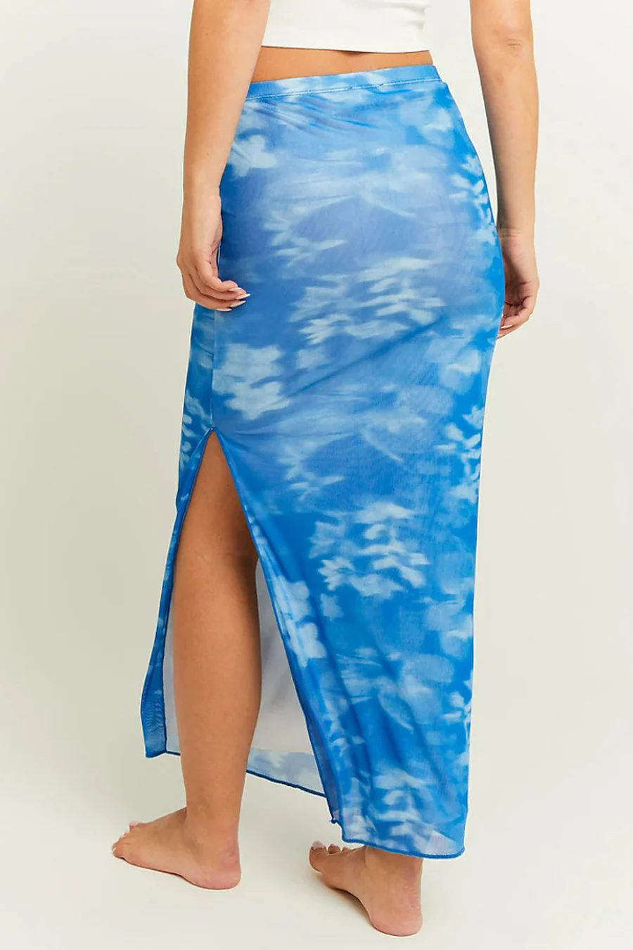 Lange rok - blauw - Image 3