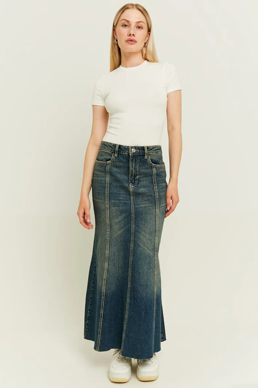 Lange rok - denim - Image 2