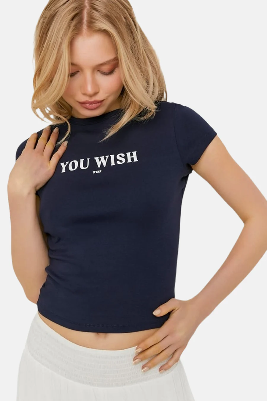 T-shirt - blauw - Image 2