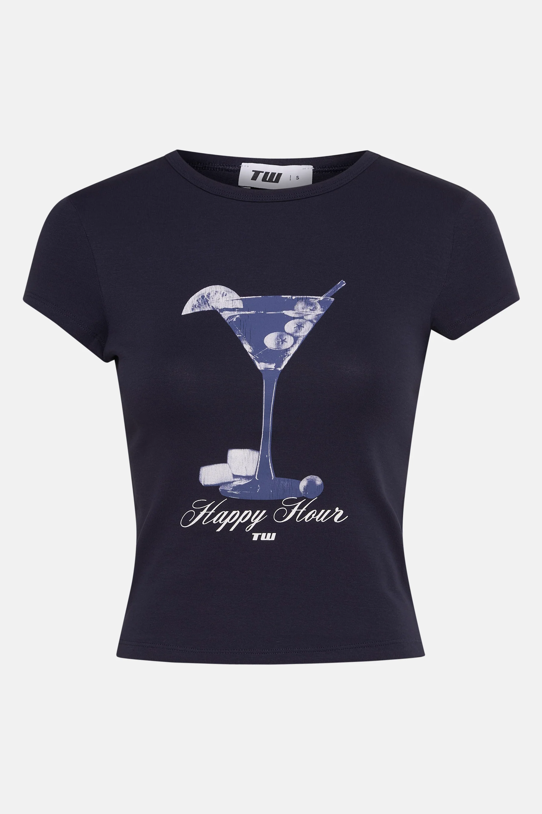 T-shirt met korte mouwen - blauw