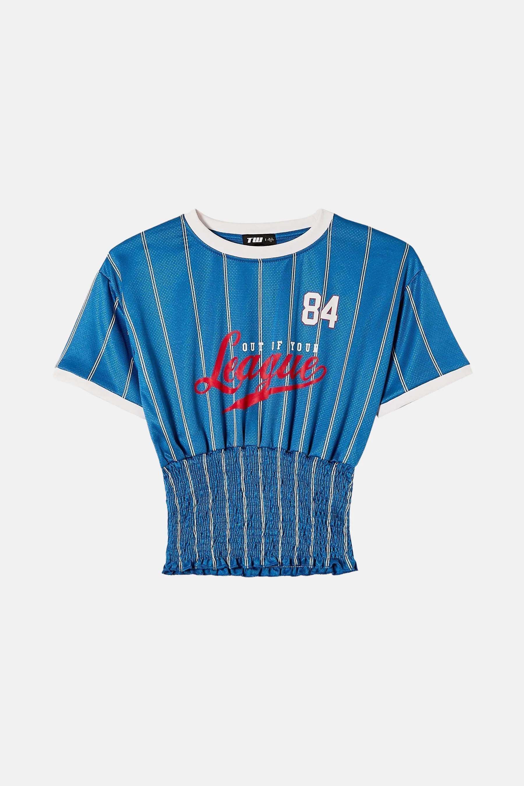 T-shirt (korte mouwen) blauw - TALLY WEIJL - Image 4