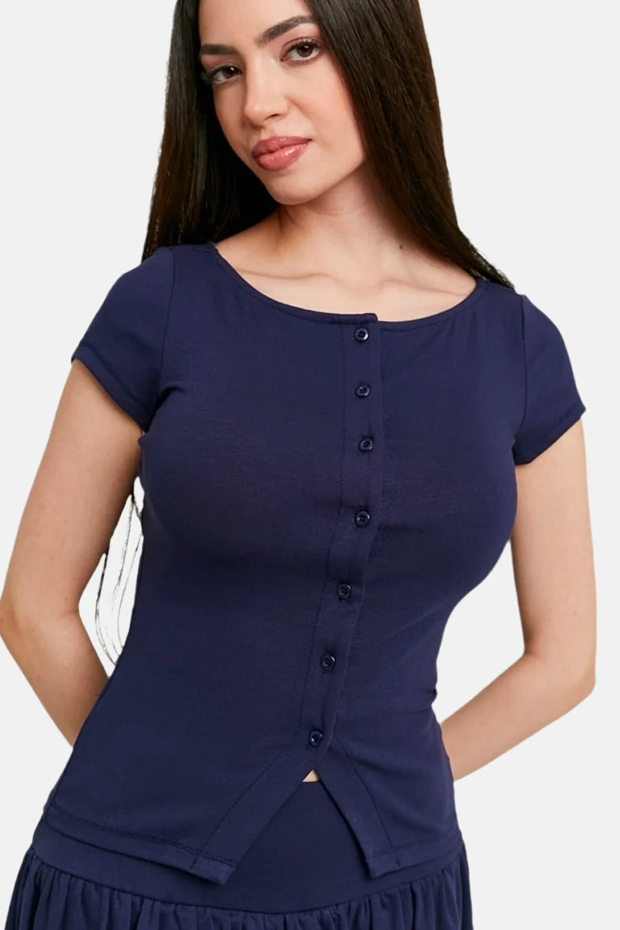 T-shirt - blauw - Image 2