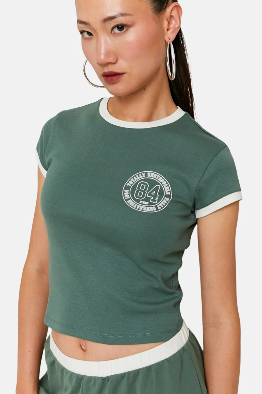 T-shirt met korte mouwen - groen - Image 2