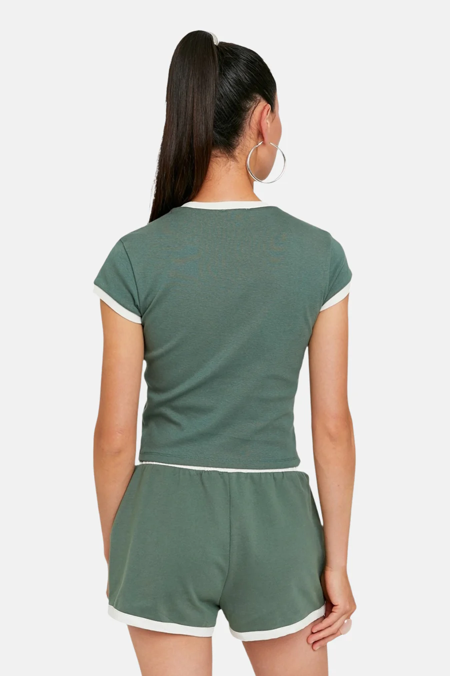 T-shirt met korte mouwen - groen - Image 3