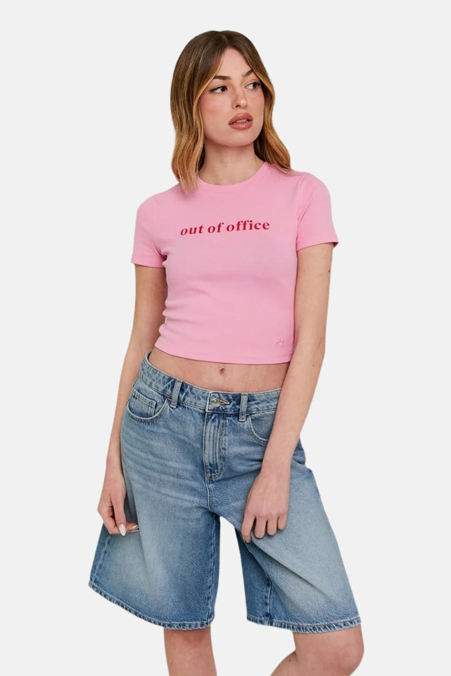 T-shirt met korte mouwen - roze - Image 2